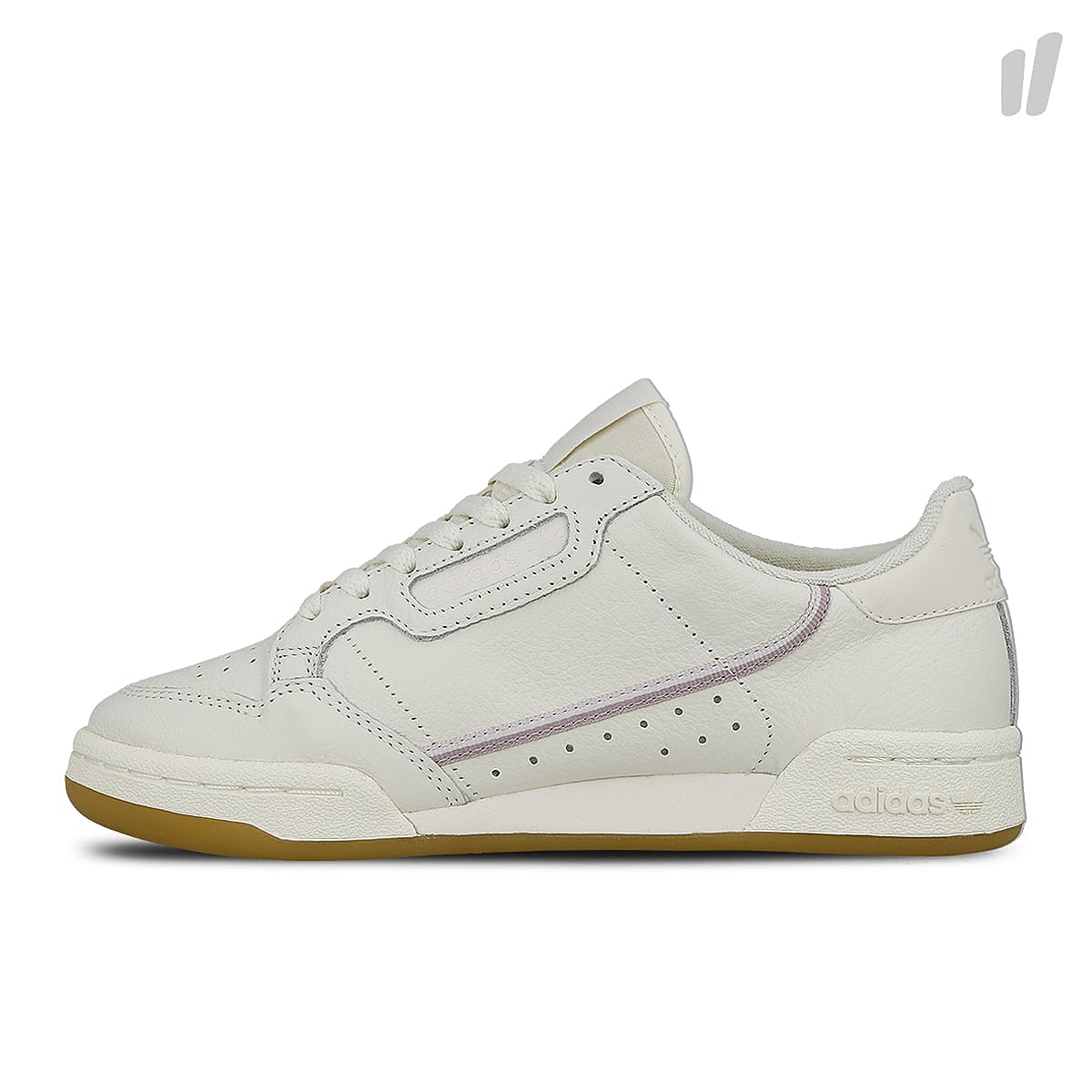 adidas wmns continental 80 Off White-Orchid Tint-Soft Vision Sneakers G27718 | Overkill