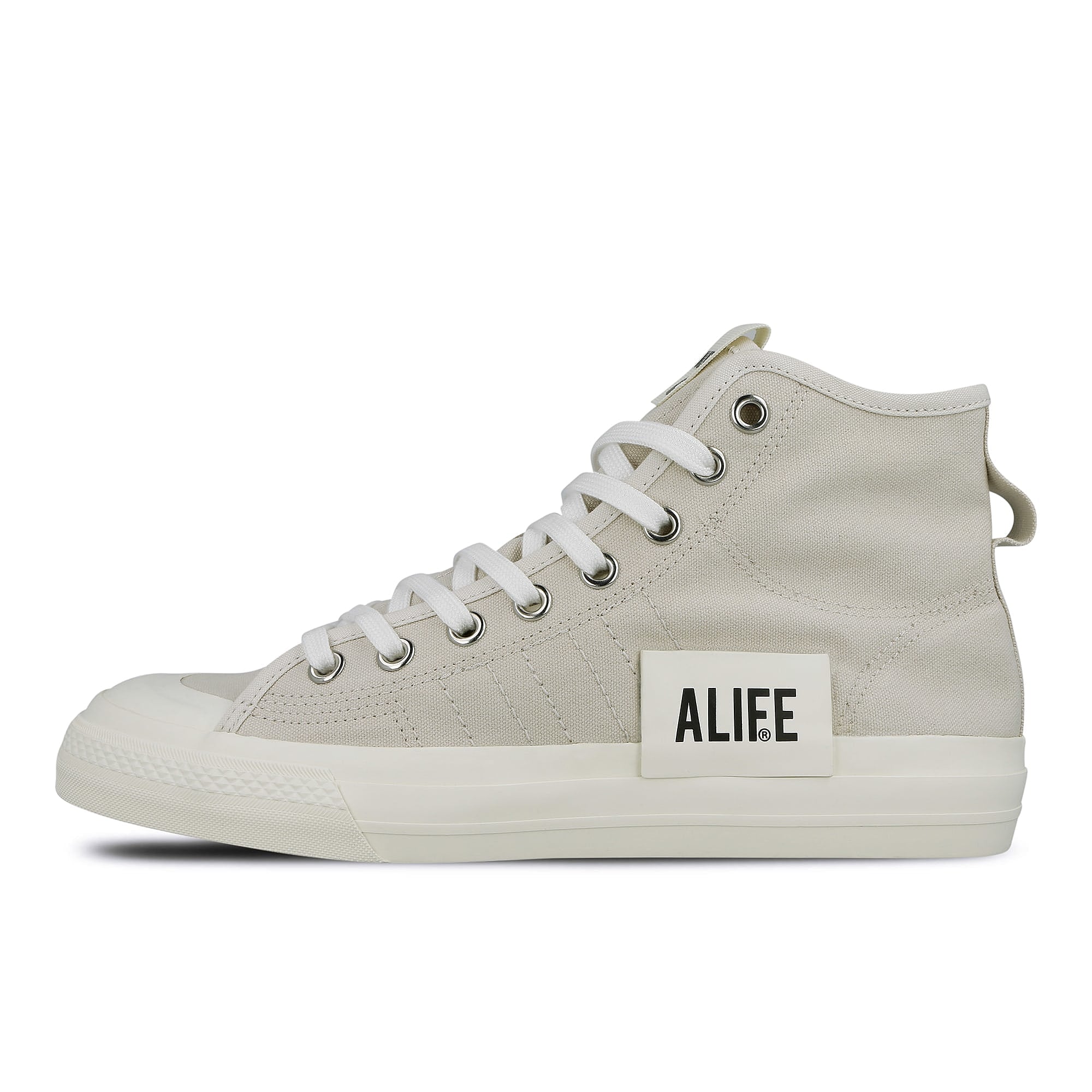 adidas Alife x adidas Consortium Nizza Hi RF Raw White-Raw White-Off White Sneakers G27820 | Overkill