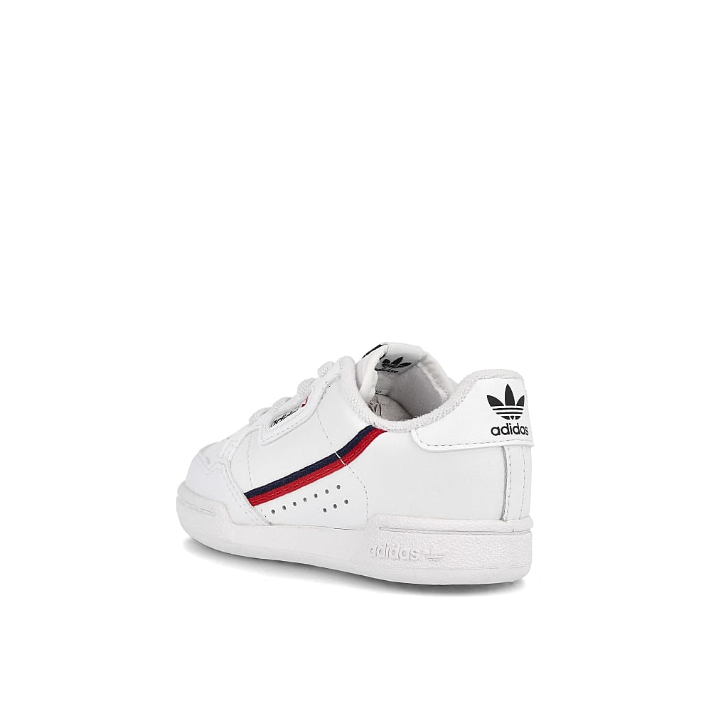 adidas continental 80 el infants Footwear White / Scarlet / Collegiate Navy Close-up | Overkill