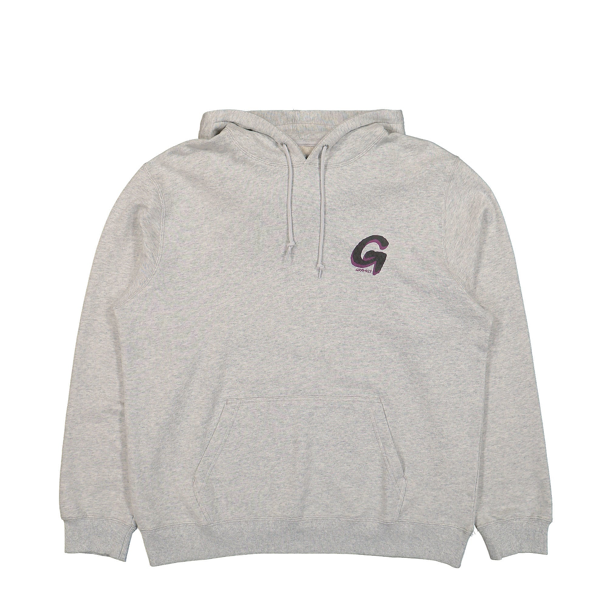 Gramicci Big G-Logo Hooded Sweatshirt Ash Heather Hoodies G2FU-J073 | Overkill