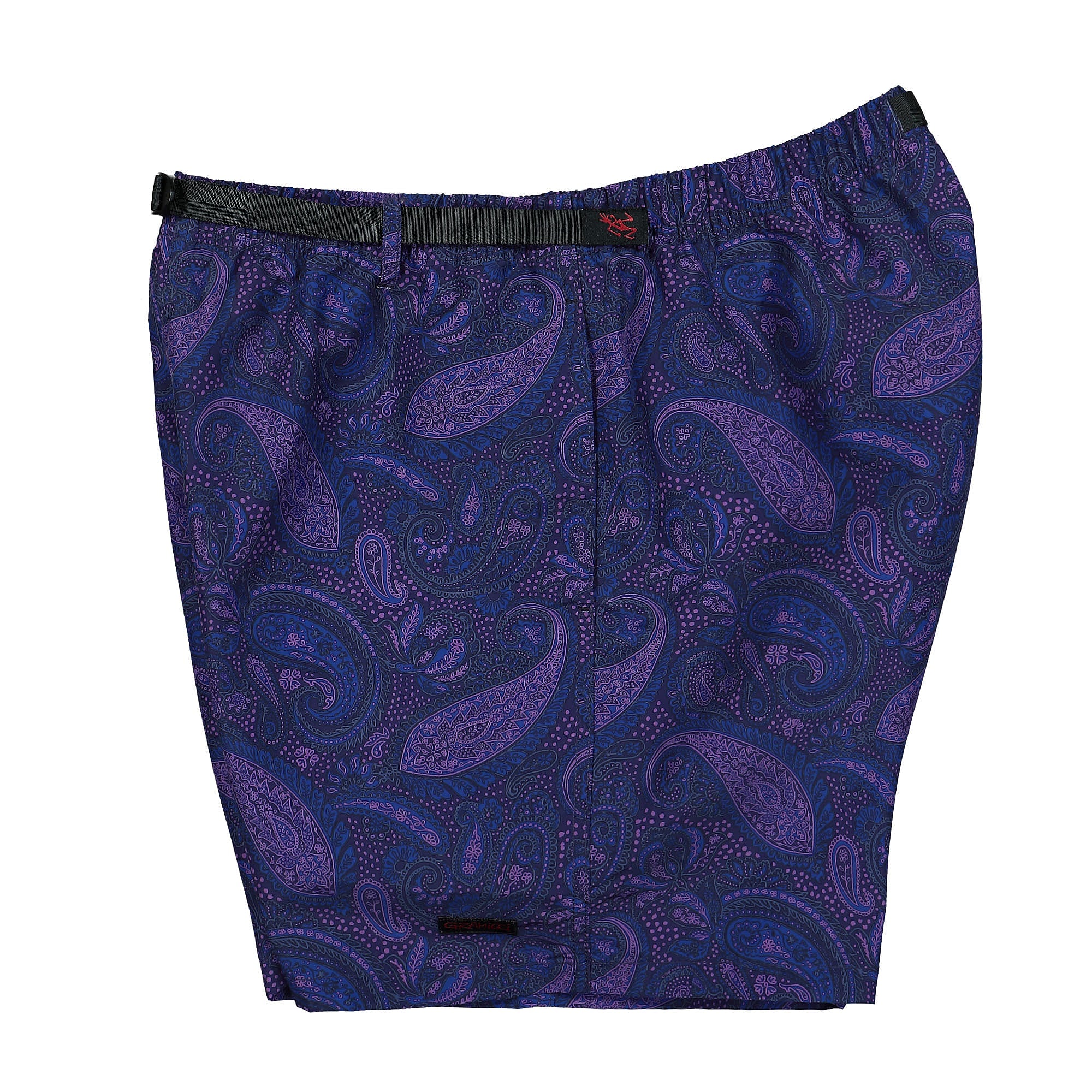 Gramicci Shell Canyon Short Paisley Shorts Close-up | Overkill