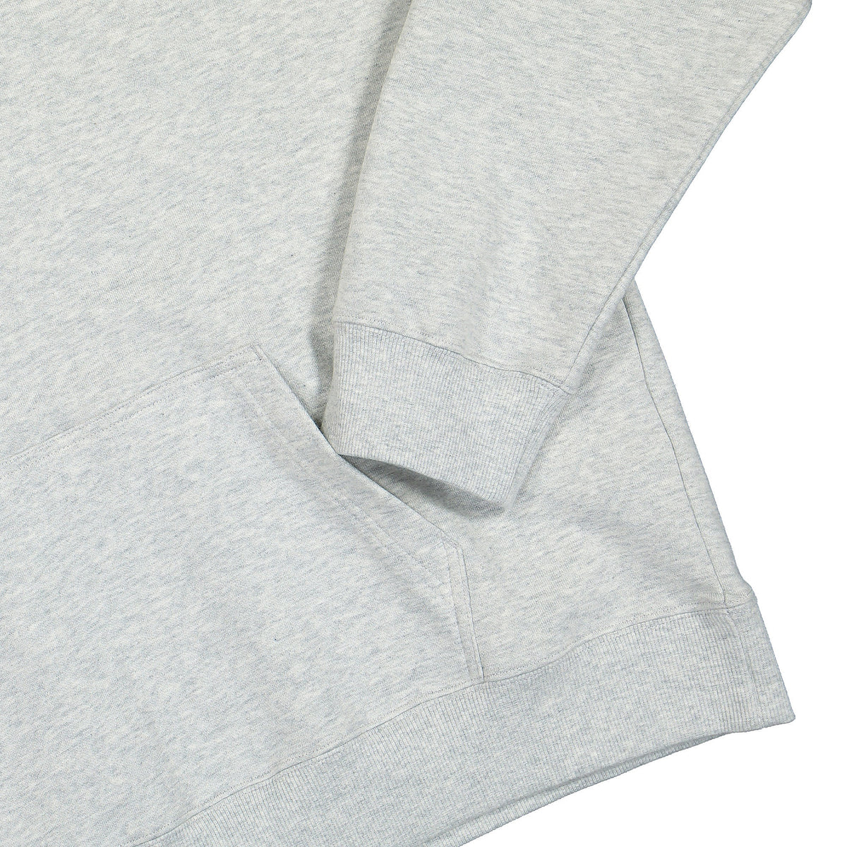 Gramicci Running Man Hooded Sweatshirt Ash Heather Hoodies Detailfoto | Overkill