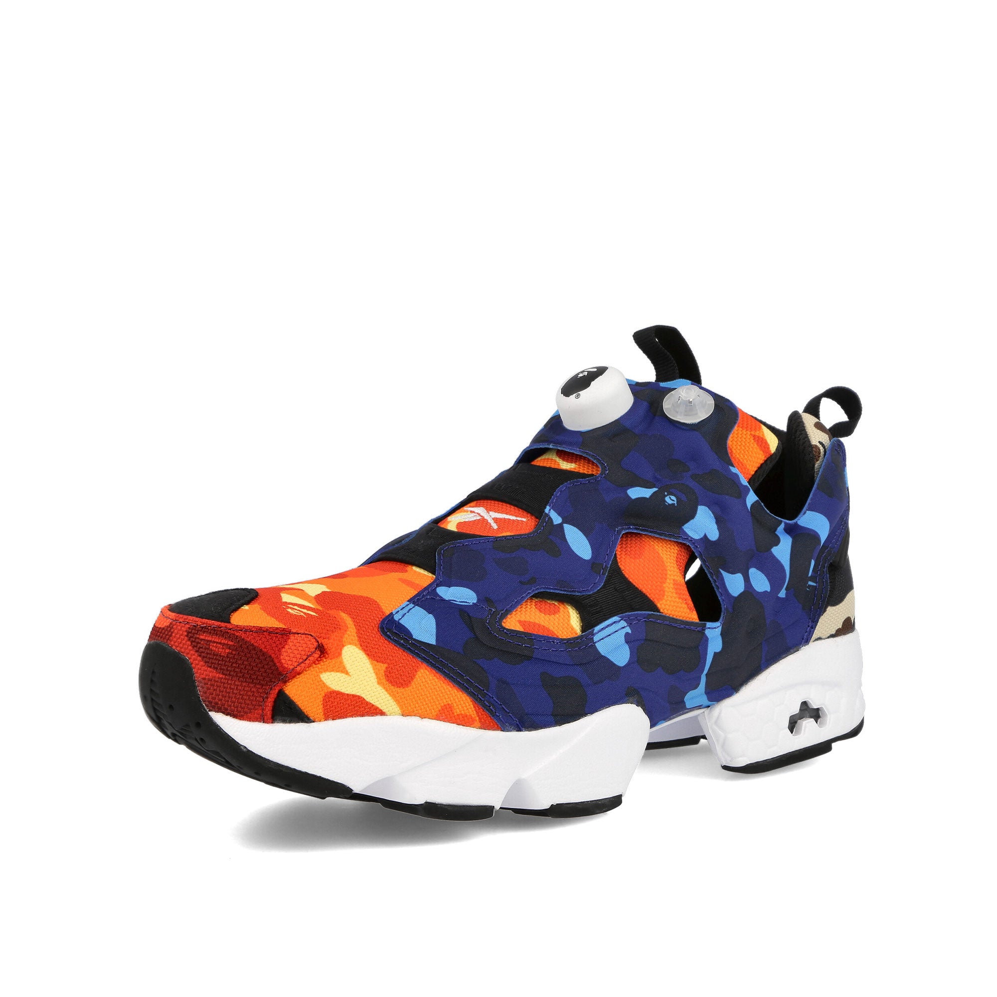 Reebok Bape x Reebok Instapump Fury OG White-Black-Black Sneakers Detailfoto | Overkill