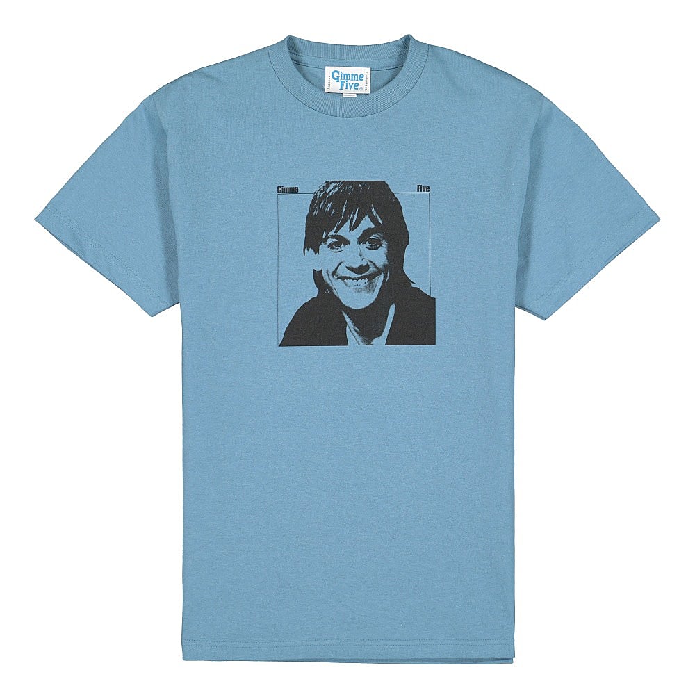 Gimme Five Idiot Shortsleeve Tee Blue Shorts G500048 | Overkill