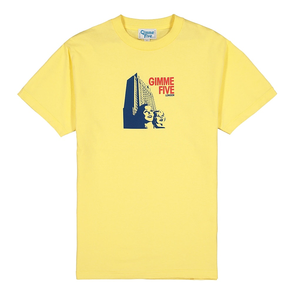 Gimme Five Jokers Shortsleeve Tee Yellow Shorts G500050 | Overkill