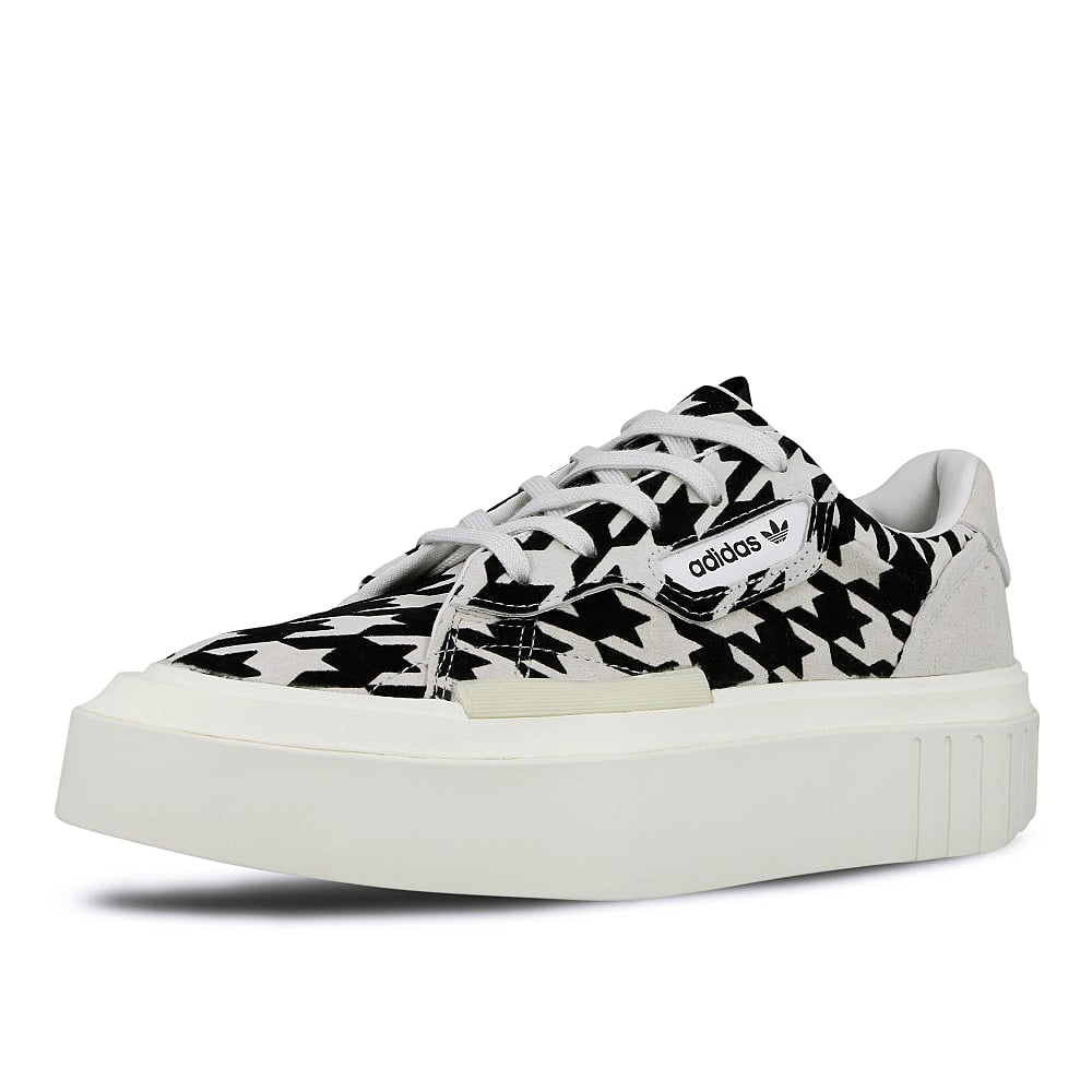 adidas wmns hypersleek Crystal White-Off White-Cream White Sneakers Close Up | Overkill