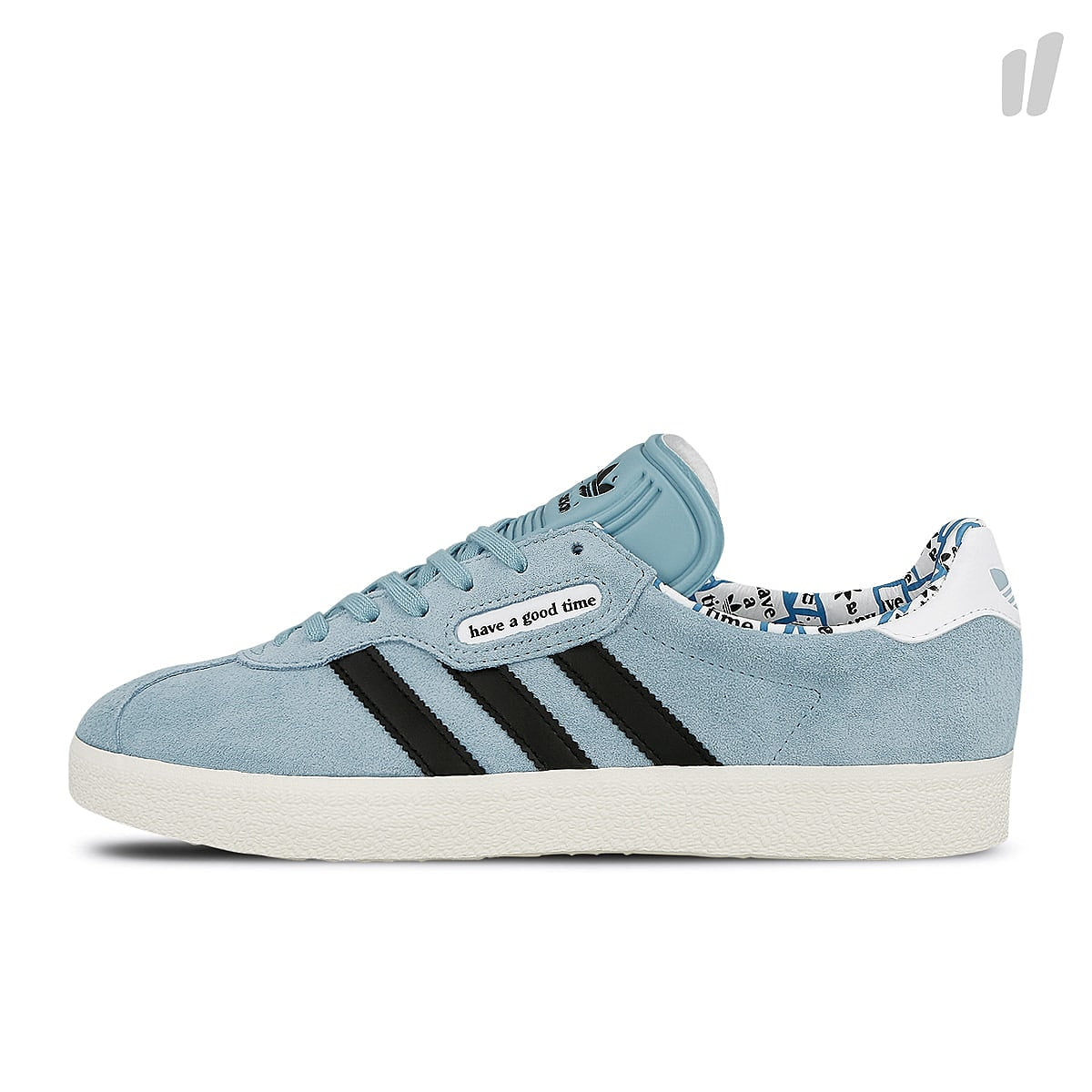 adidas Have A Good Time x adidas Gazelle Super Clear Blue-Core Black-Chalk White Sneakers G54785 | Overkill