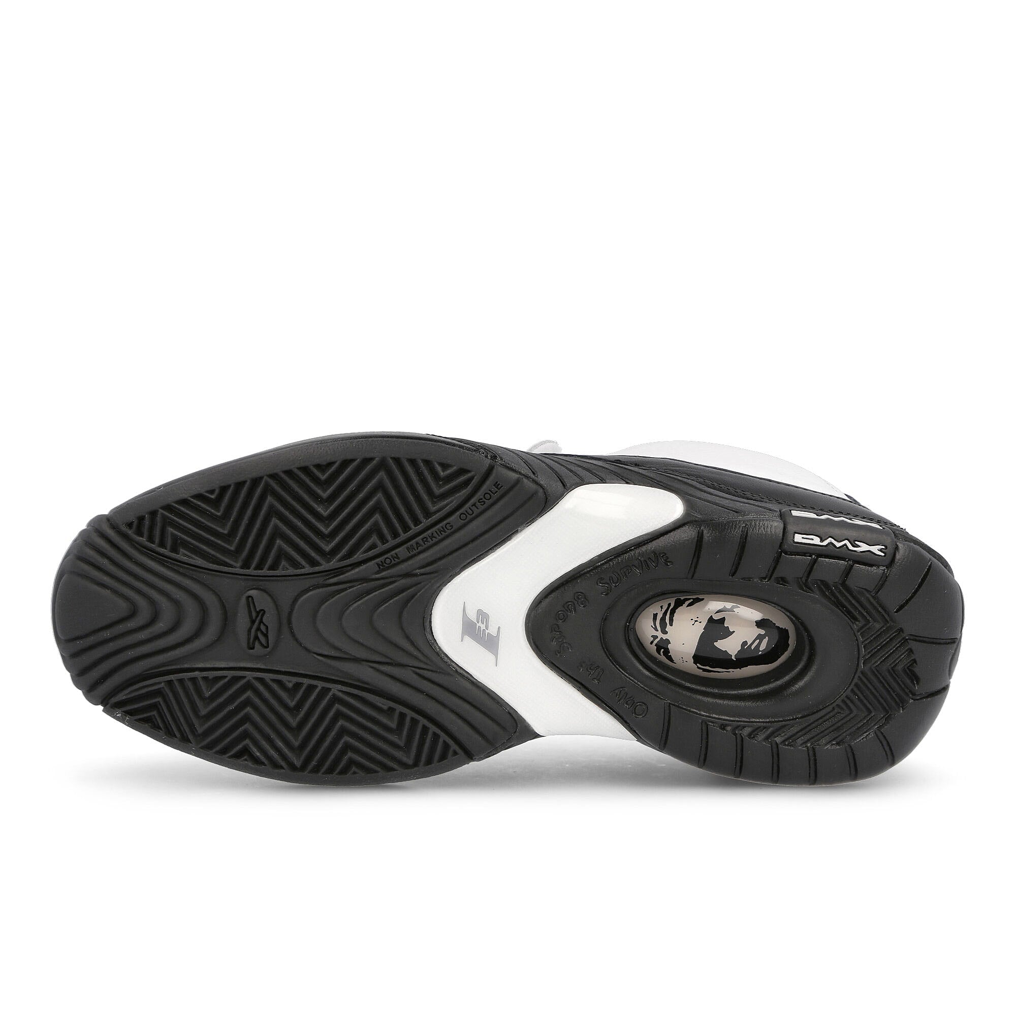 Reebok answer iv stepover Black-Footwear White-Footwear White Sneakers Detail View 1 | Overkill