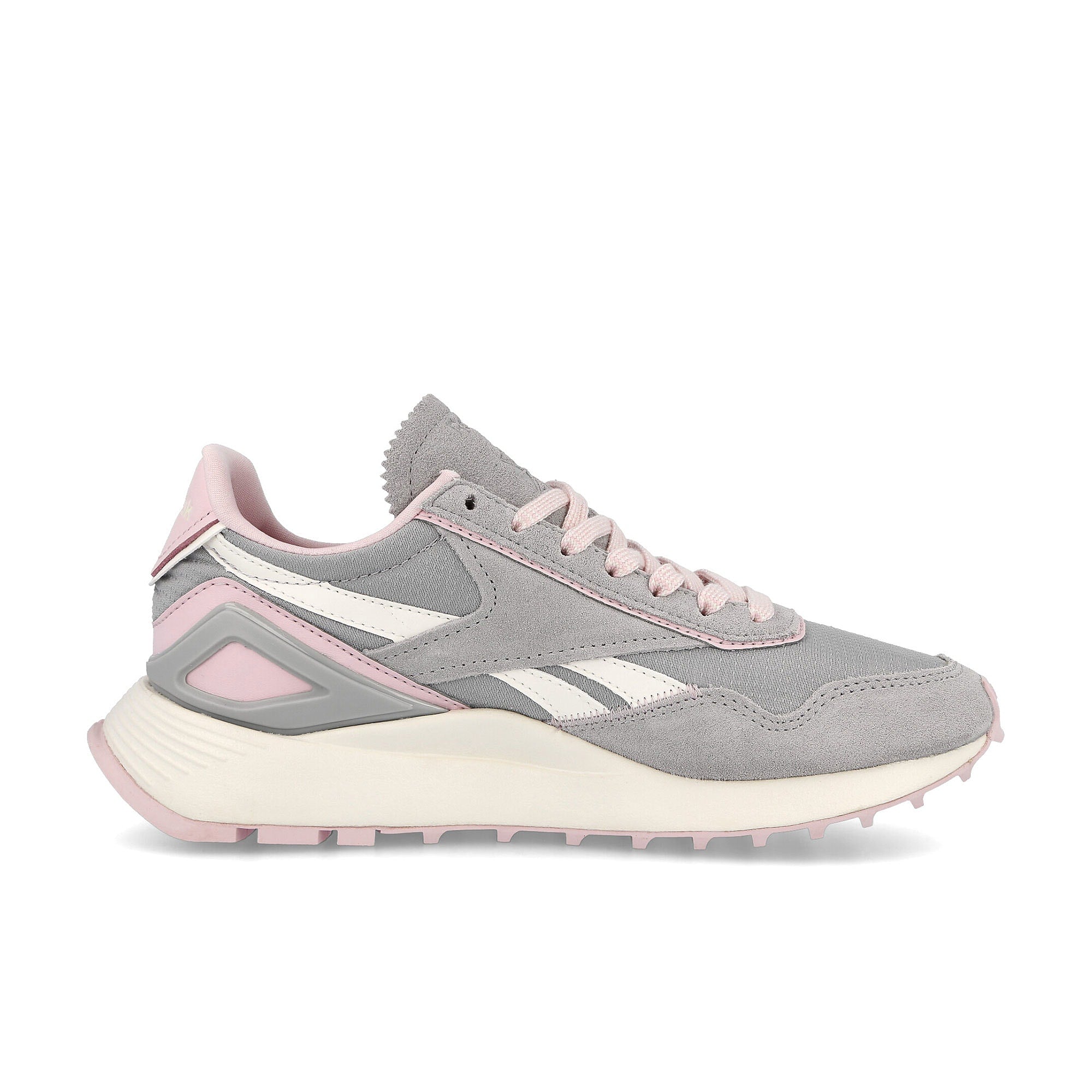 Reebok wmns classic legacy az Pure Grey 3-Chalk-Frost Berry Sneakers Silhouette | Overkill