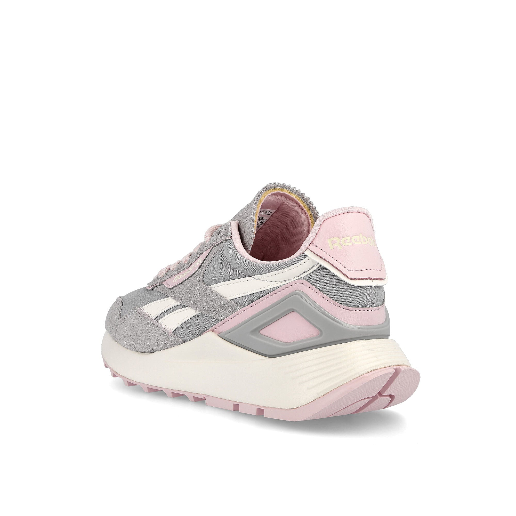 Reebok wmns classic legacy az Pure Grey 3-Chalk-Frost Berry Sneakers Material | Overkill