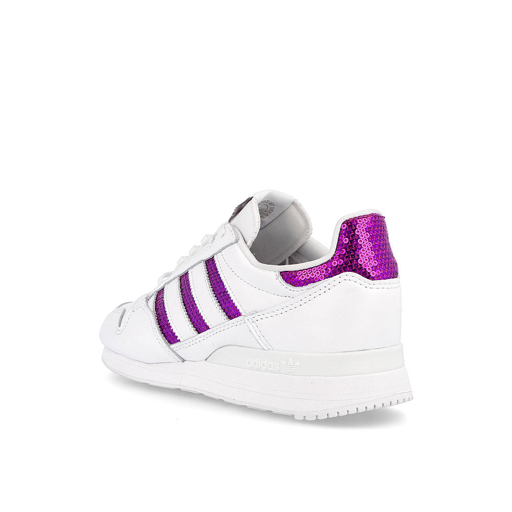 adidas wmns zx 500 Footwear White-Shock Purple-Footwear White Sneakers Material | Overkill