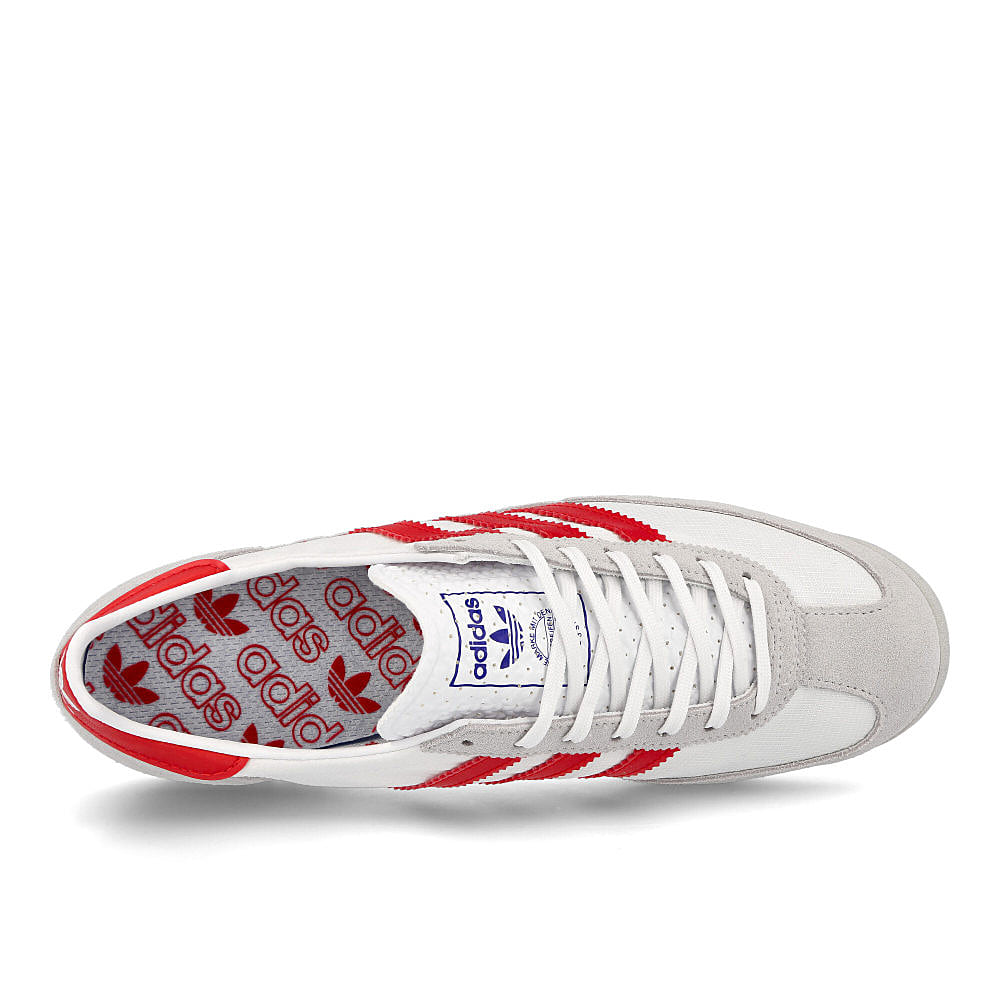 adidas sl 72 Grey One / Footwear White / Vivid Red Detail view 1 | Overkill
