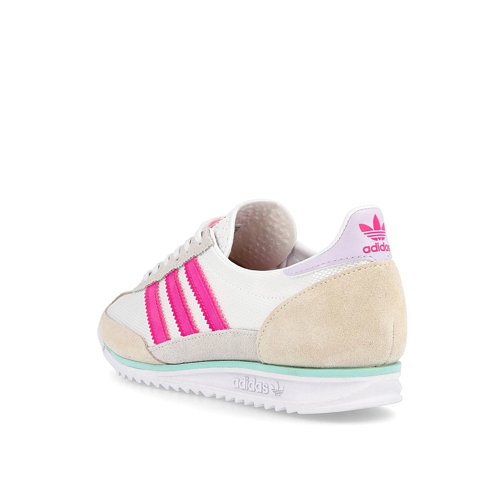adidas wmns sl 72 Footwear White / Solar Pink / Cream White Close-up | Overkill