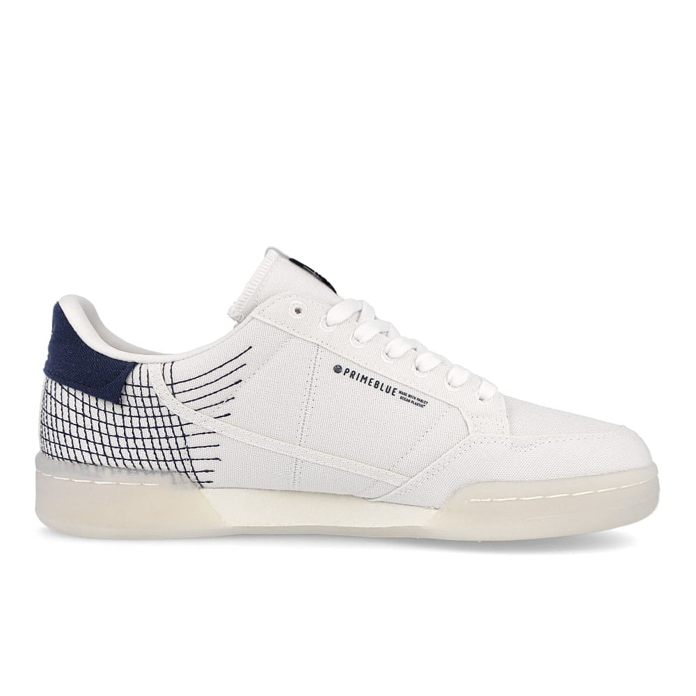 adidas continental 80 primeblue Chalk White-Footwear White-Collegiate Navy Sneakers Silhouette | Overkill