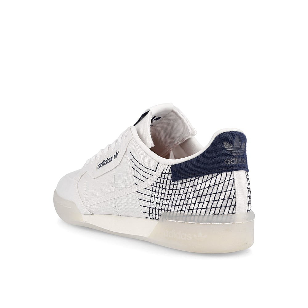 adidas continental 80 primeblue Chalk White-Footwear White-Collegiate Navy Sneakers Material | Overkill