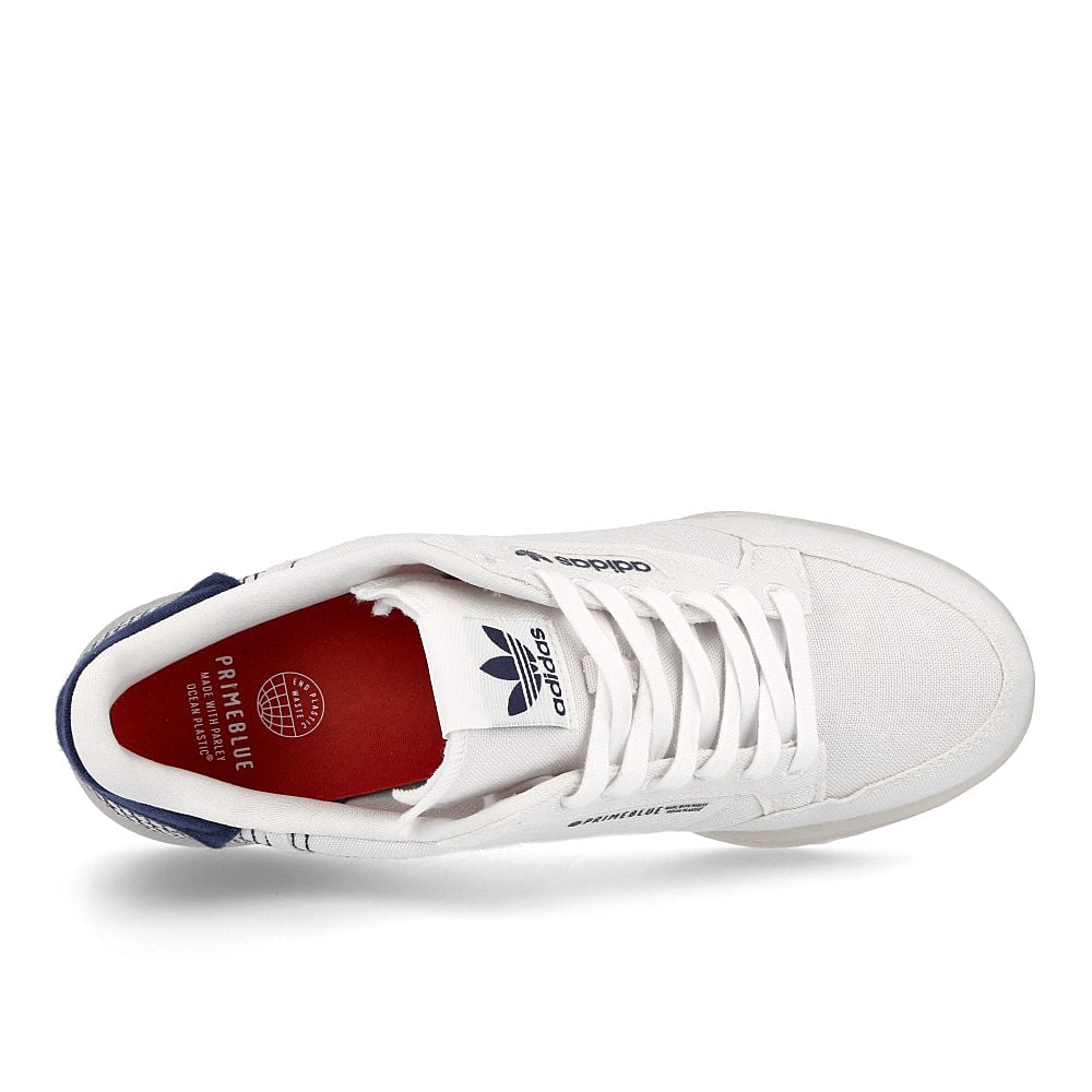 adidas continental 80 primeblue Chalk White-Footwear White-Collegiate Navy Sneakers Detailfoto | Overkill