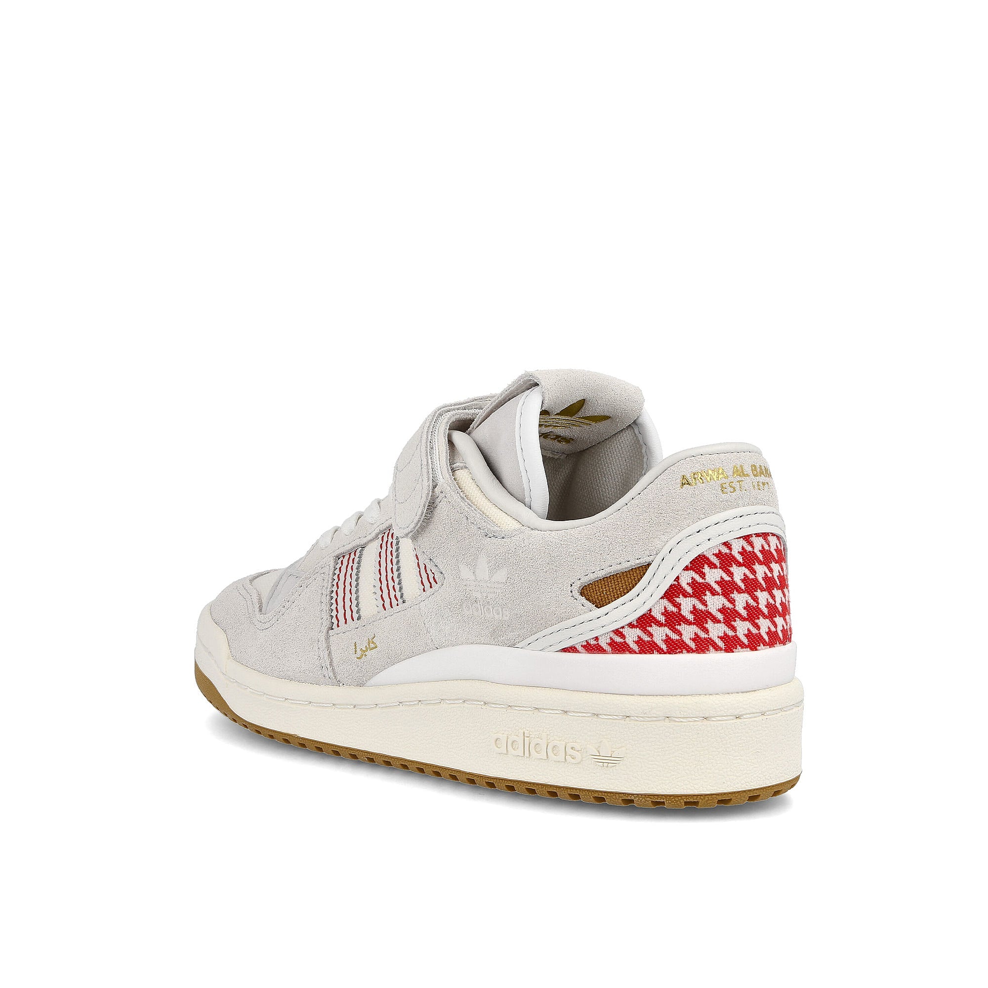 adidas Arwa Al Banawi x adidas Forum 84 Low Crystal White-Footwear White-Off White Sneakers Material | Overkill