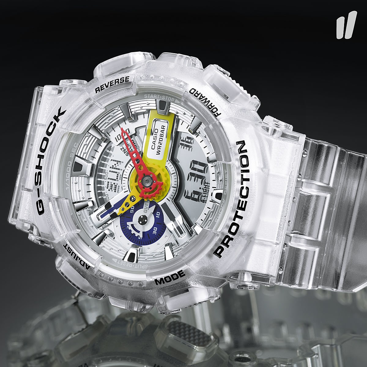 Casio G-Shock A$AP FERG x Casio G-Shock GA-110FRG-7AER Transparent Watches GA-110FRG-7AER | Overkill