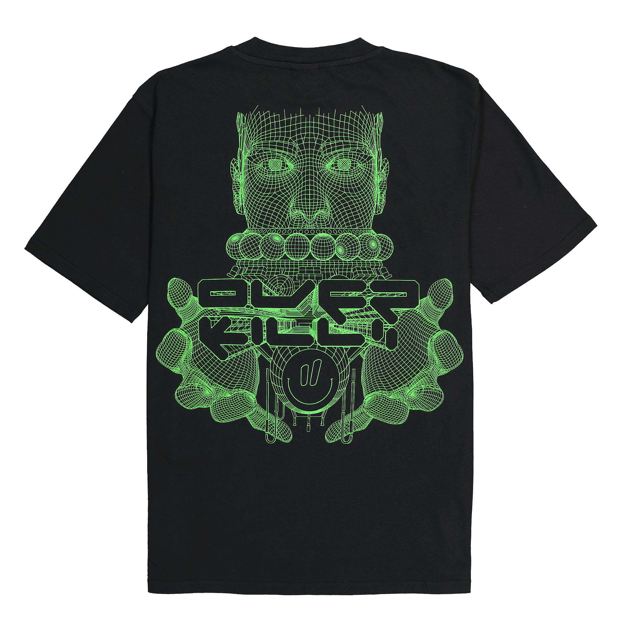 Overkill Gabba Tee Black T-Shirts Close-up | Overkill