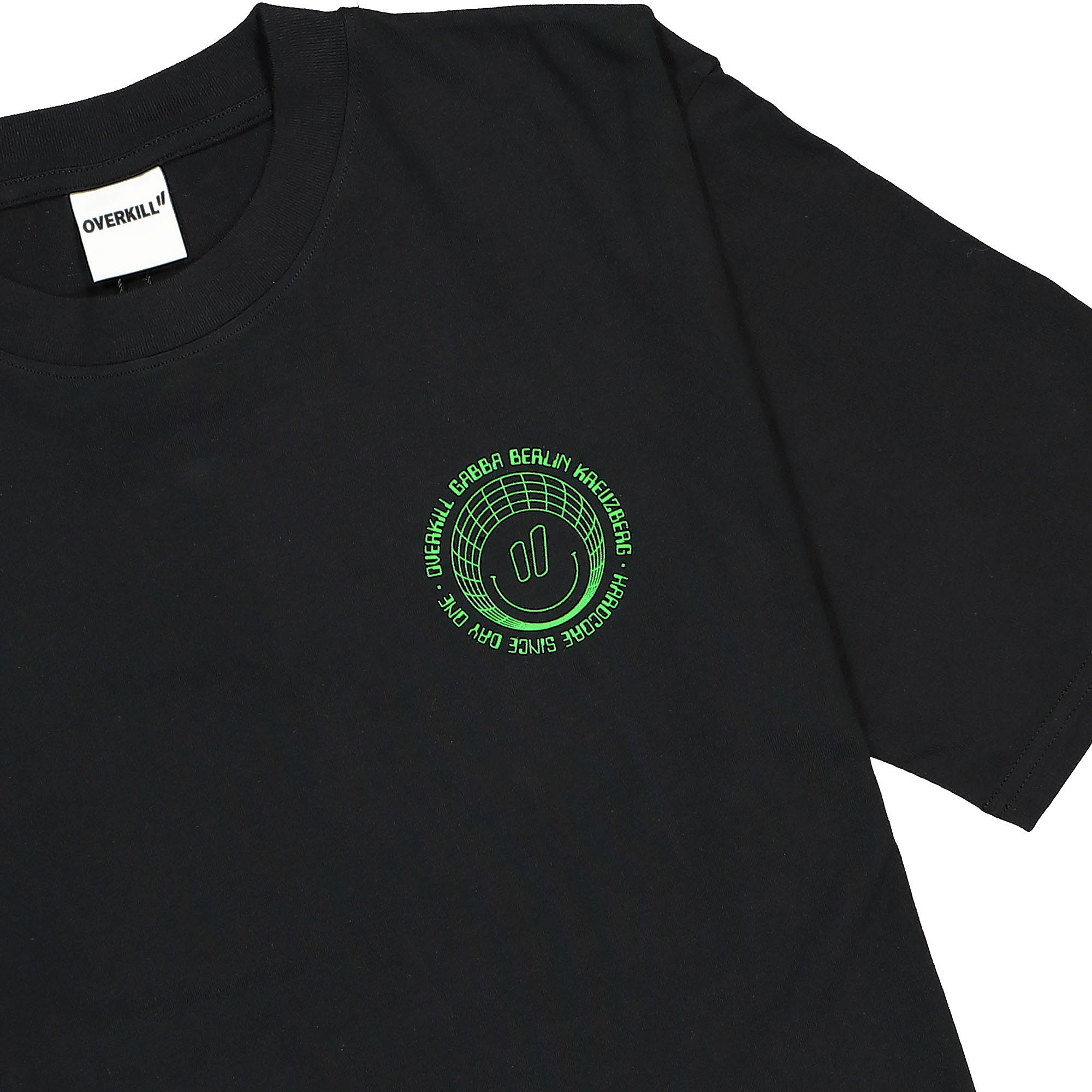 Overkill Gabba Tee Black T-Shirts Material | Overkill