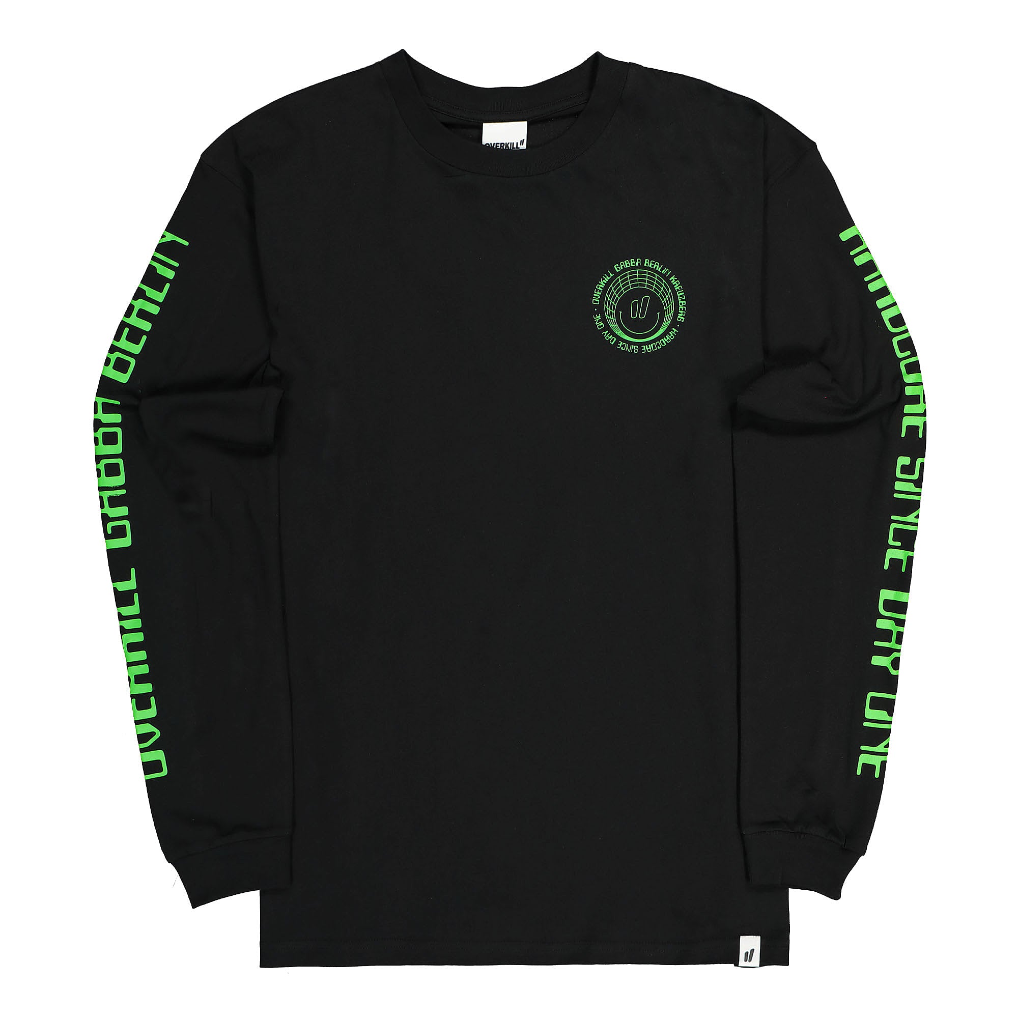 Overkill Gabba Longsleeve Black Longsleeves OK-GLS-BK | Overkill
