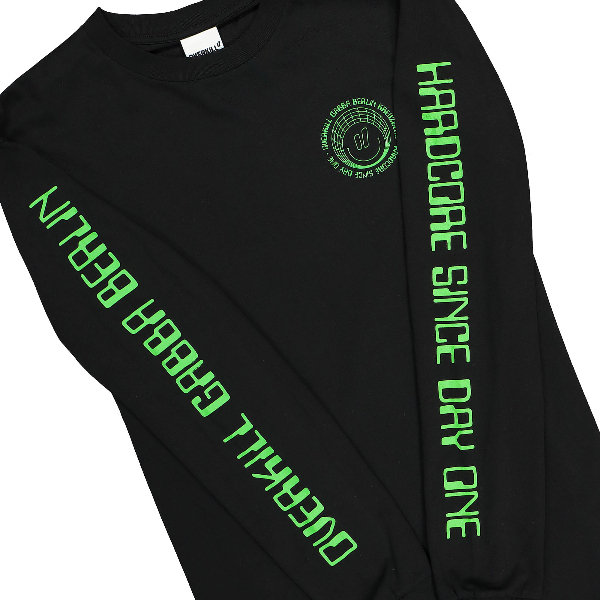 Overkill Gabba Longsleeve Black Longsleeves Material | Overkill