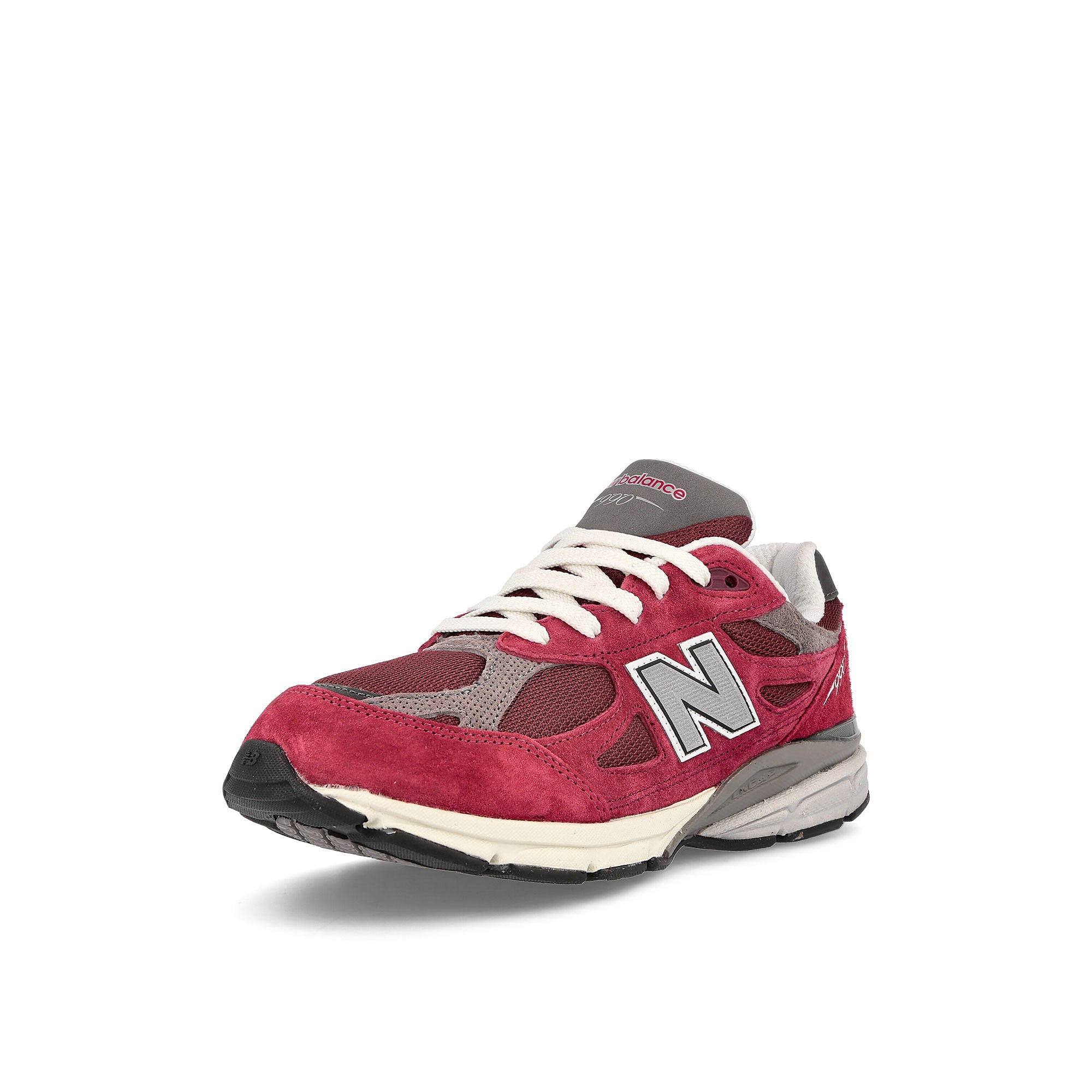 New Balance gc990tf3 Red Sneakers Close Up | Overkill