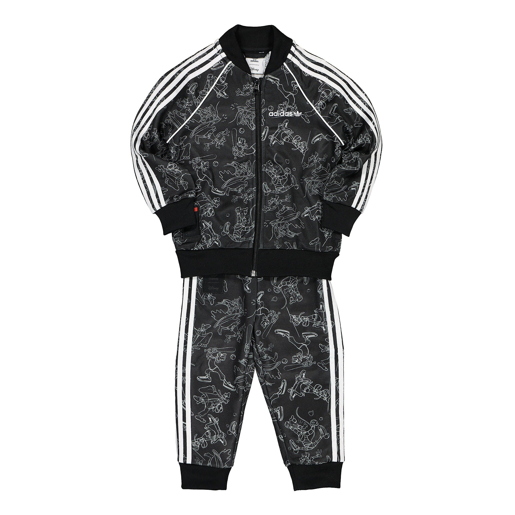 adidas Goofy Superstar Set Black / White Sweat & Track Pants GD2790 | Overkill