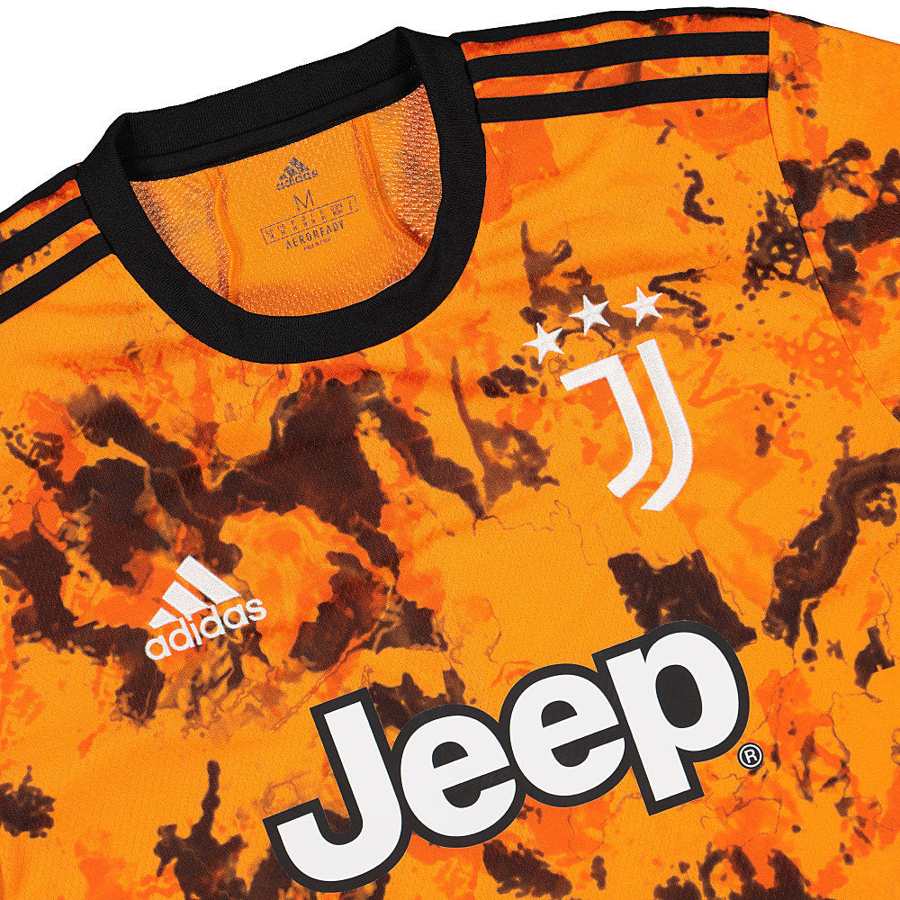 adidas Juventus 3 AU Jersey Bahia Orange T-Shirts Close-up | Overkill