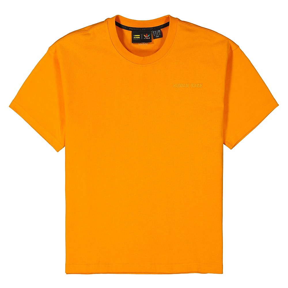 adidas Pharrell Williams x adidas Basics Shirt Bright Orange Shirts GH4393 | Overkill
