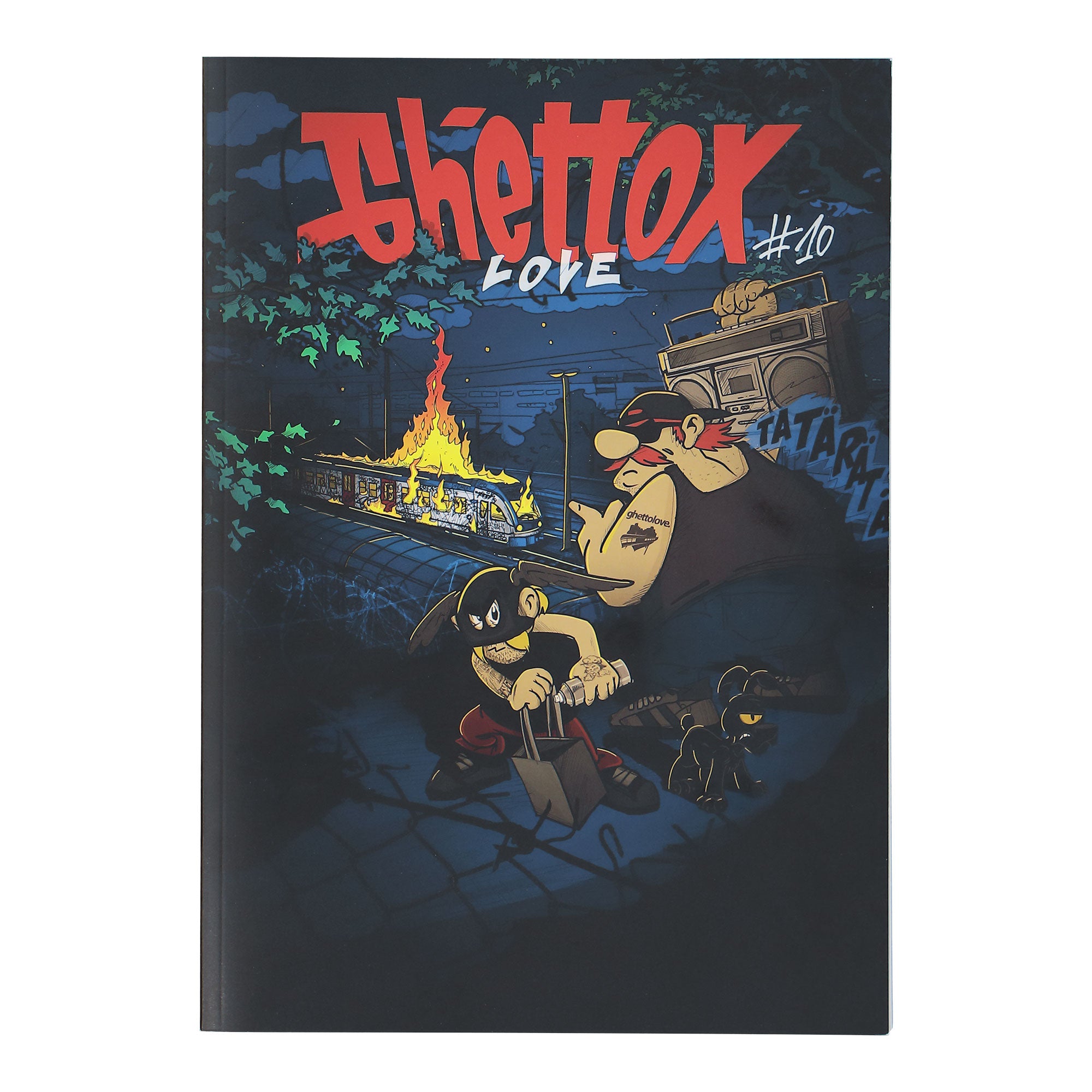 Ghettolove Magazine #10 Multicolored Magazine GTLO-M-10 | Overkill