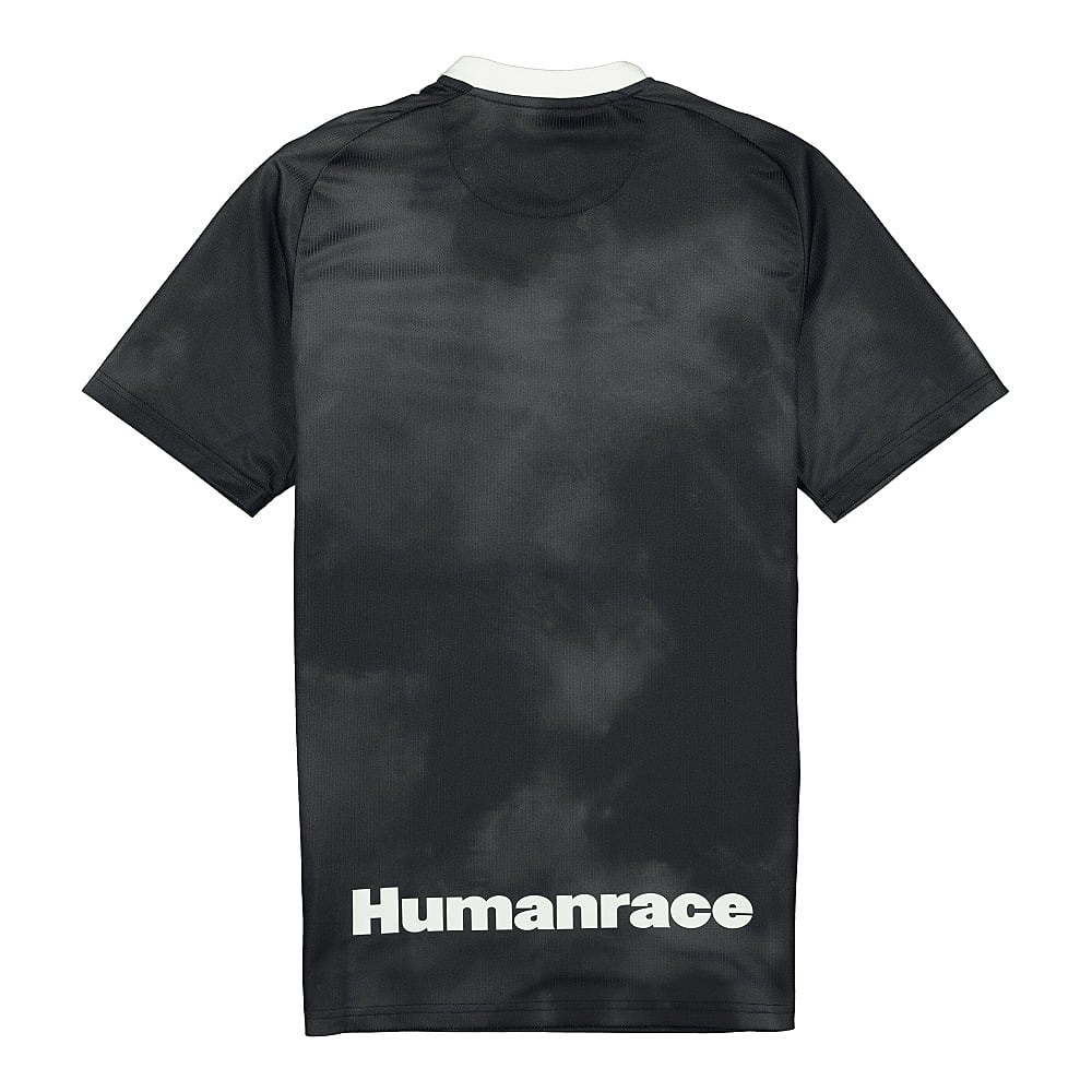 adidas Pharrell Williams x adidas Real Madrid Human Race Jersey Black / White T-Shirts Material | Overkill