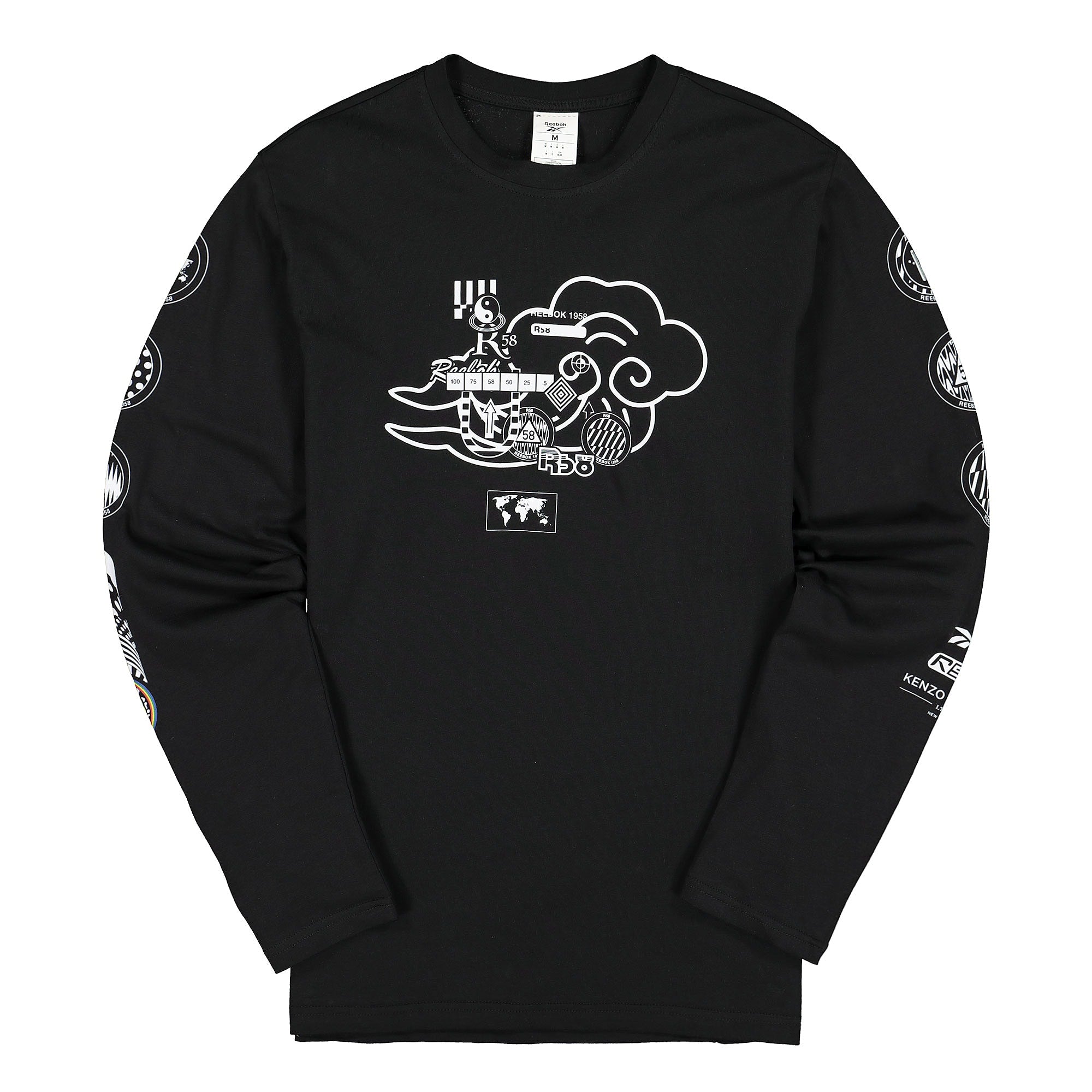 Reebok Kenzo Minami x Reebok Longsleeve Black Longsleeves GK3740 | Overkill