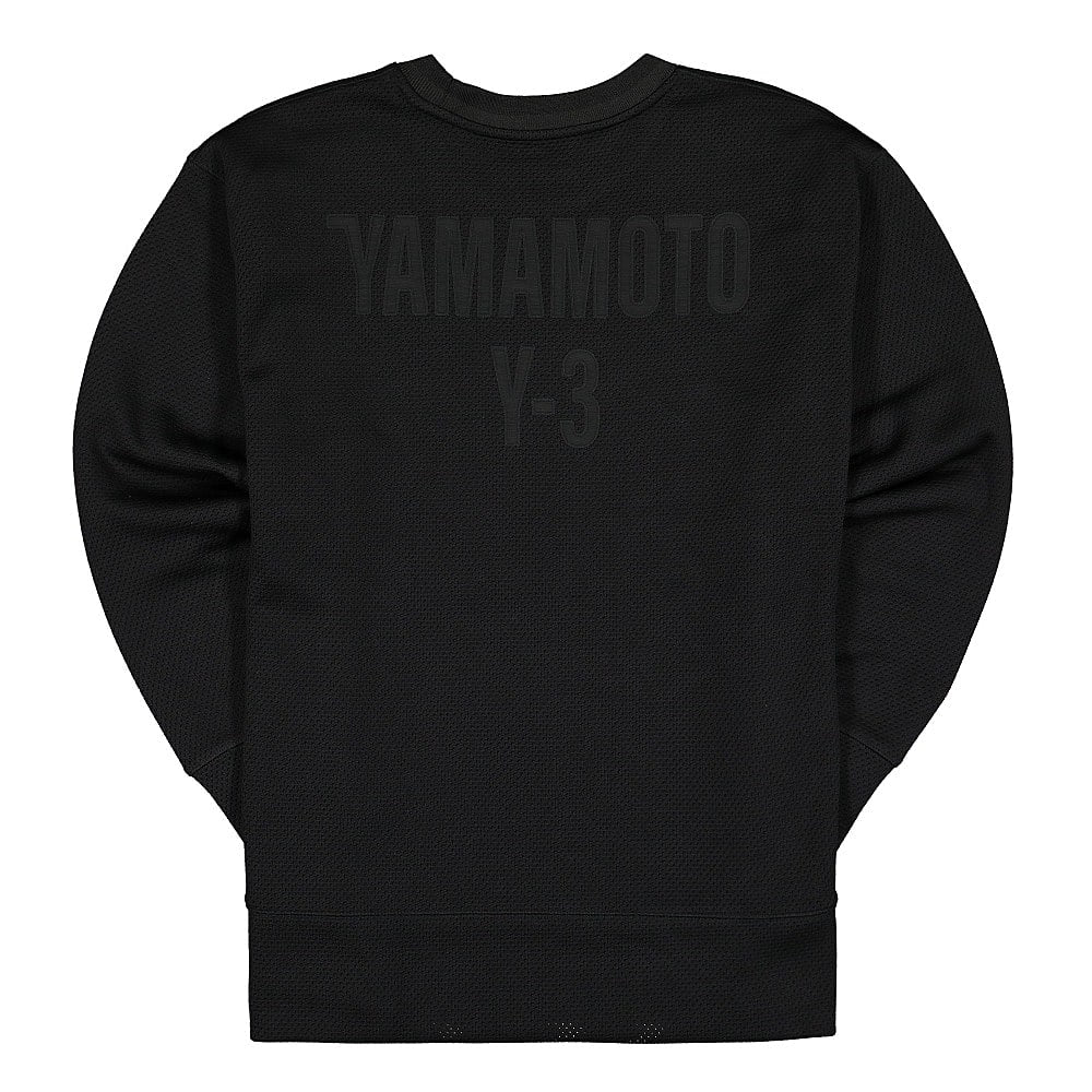 Y-3 CH2 GFX Crew Black Sweatshirts Material | Overkill