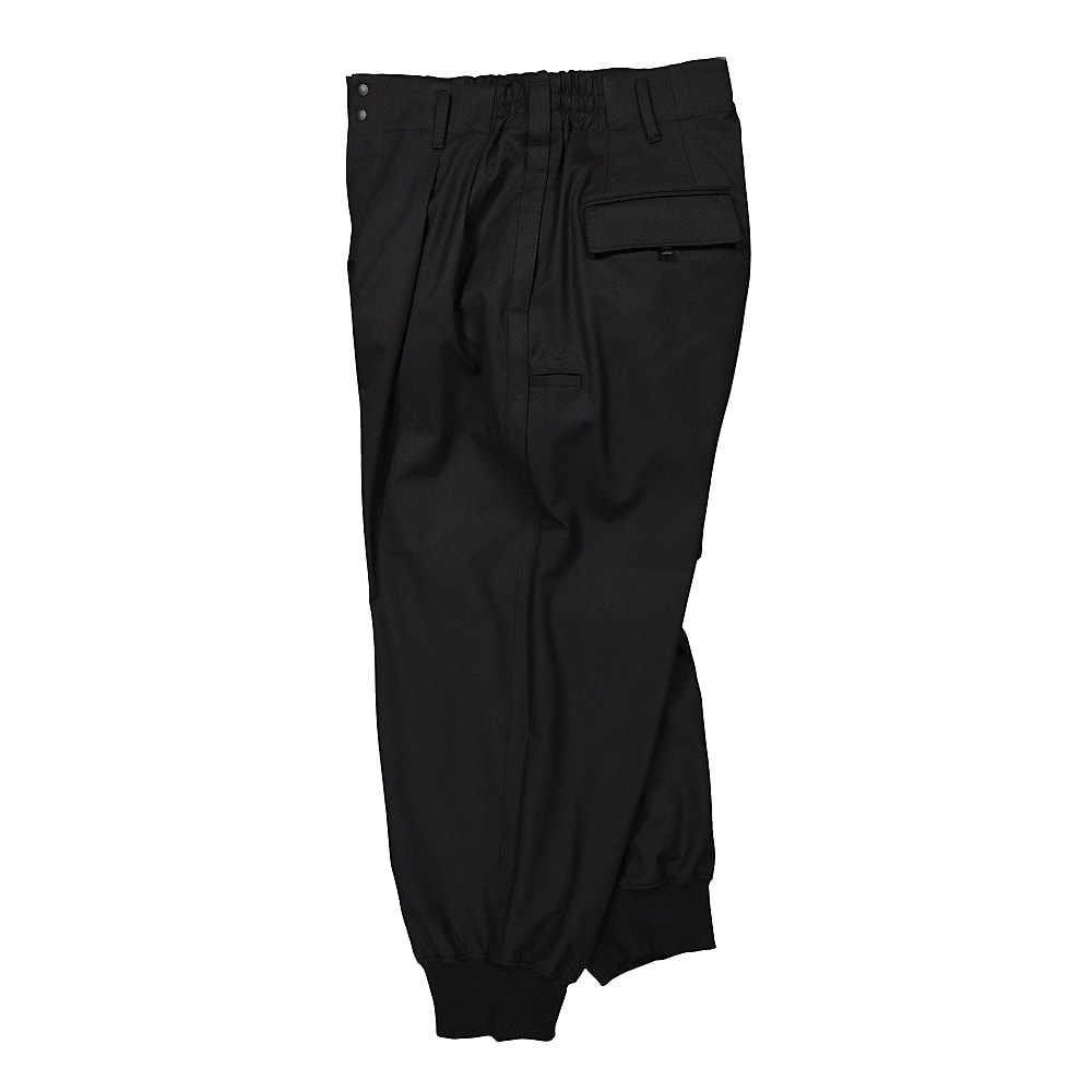 Y-3 Classic Refined Wool Cuff Pant Black Sweat & Track Pants Close-up | Overkill