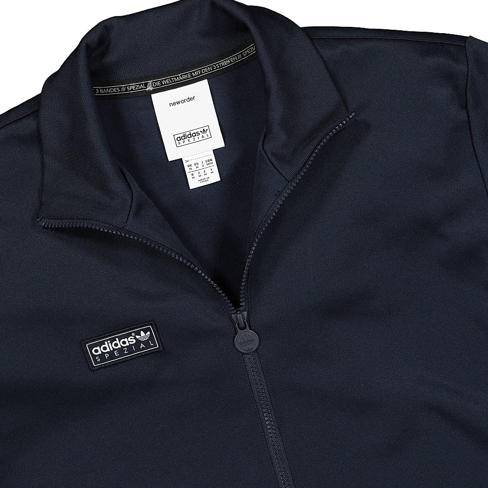 adidas New Order x adidas SPZL Track Top Night Navy Track Jackets Close-up | Overkill