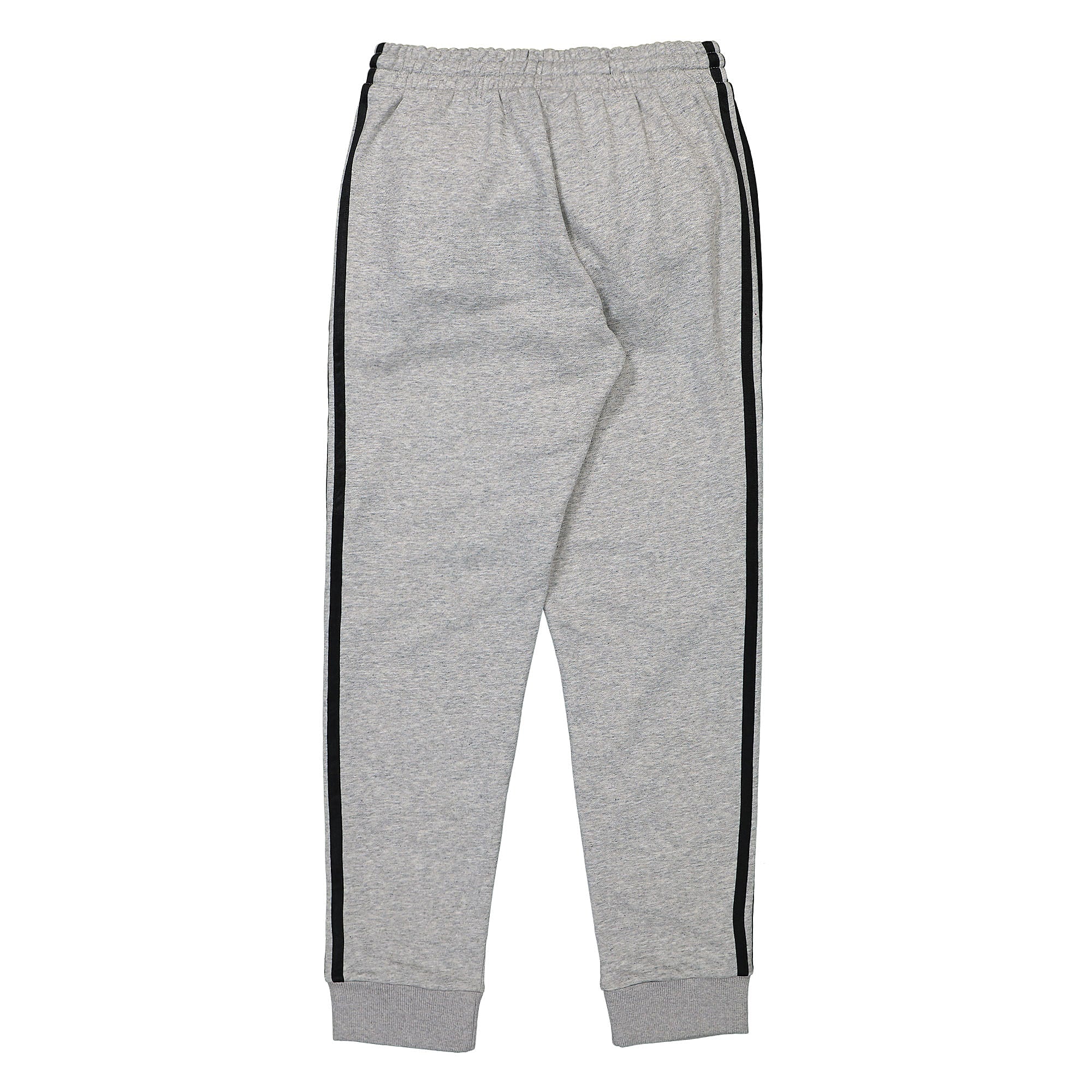 adidas 3 Stripes French Terry Tapered Cuff Pant Medium Grey Heather / Black Sweat & Track Pants Material | Overkill