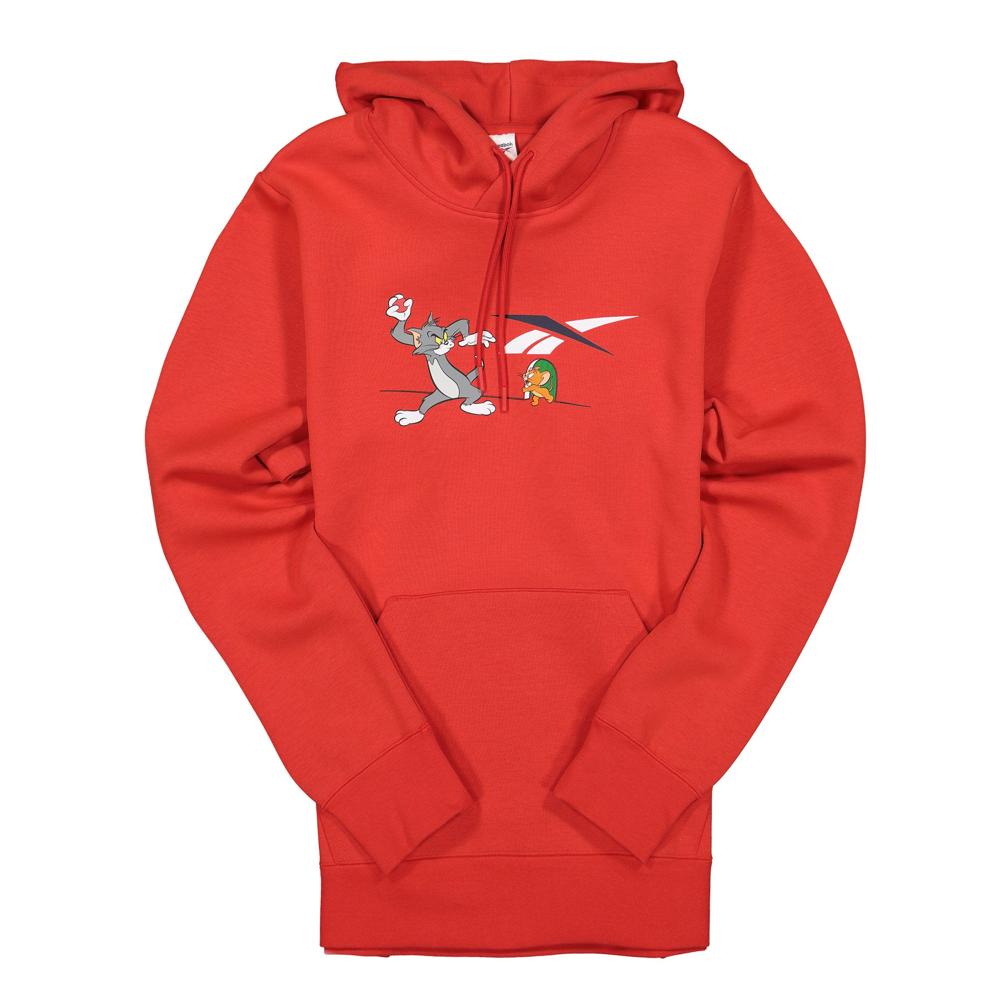 Reebok Tom & Jerry x Reebok Sweat Hoodie4 Mo Red Hoodies GK9163 | Overkill