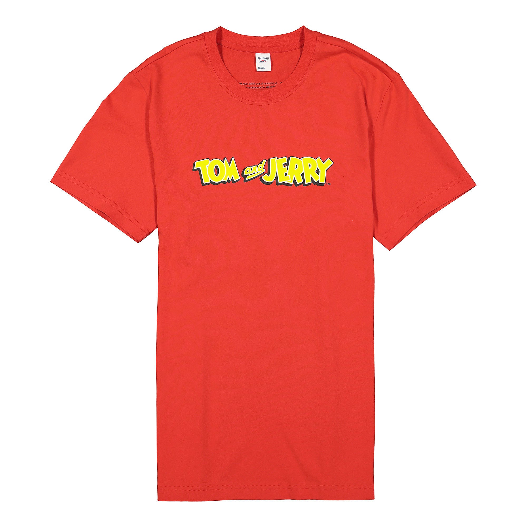 Reebok Tom & Jerry x Reebok Short Sleeves Tee Mo Red T-Shirts GK9164 | Overkill