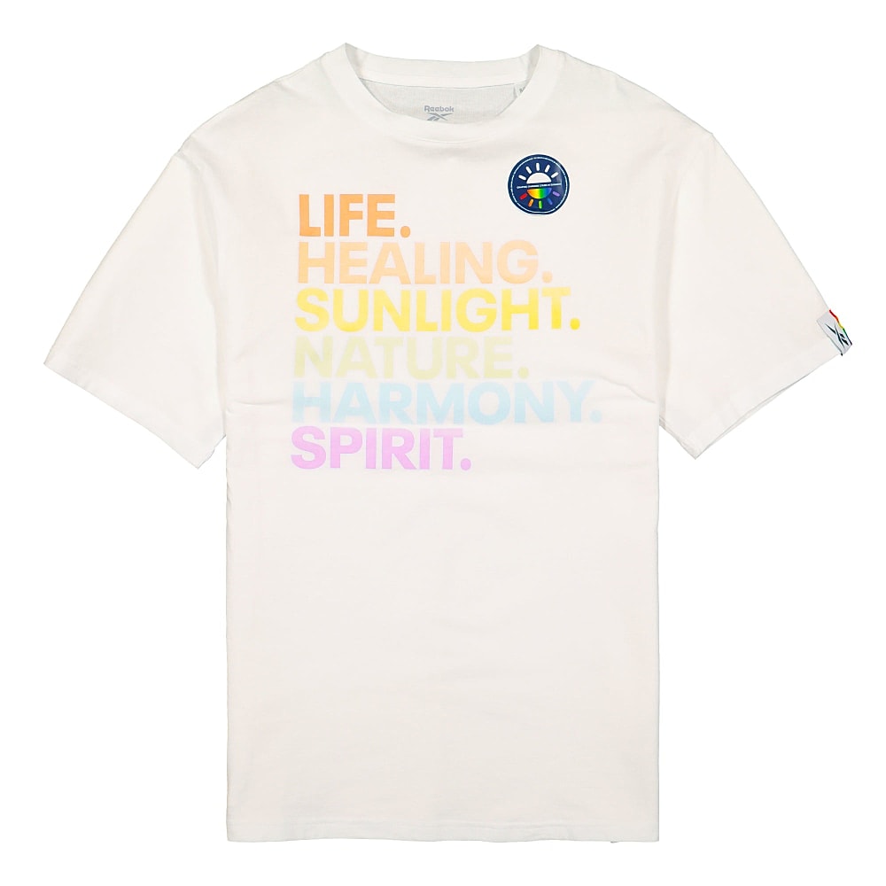 Reebok Pride Pack T-Shirt White T-Shirts Close-up | Overkill