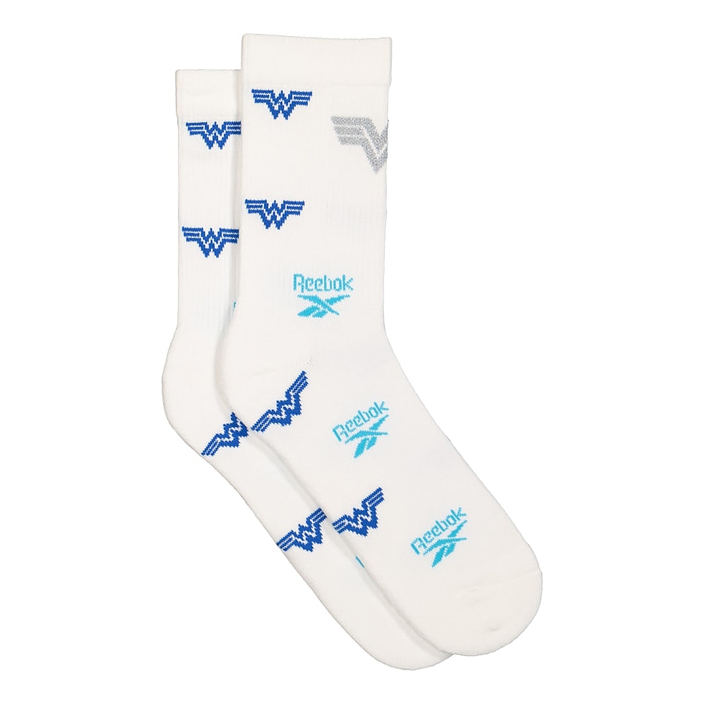 Reebok Wonder Woman x Reebok Crew Sock White Socks GM2060 | Overkill