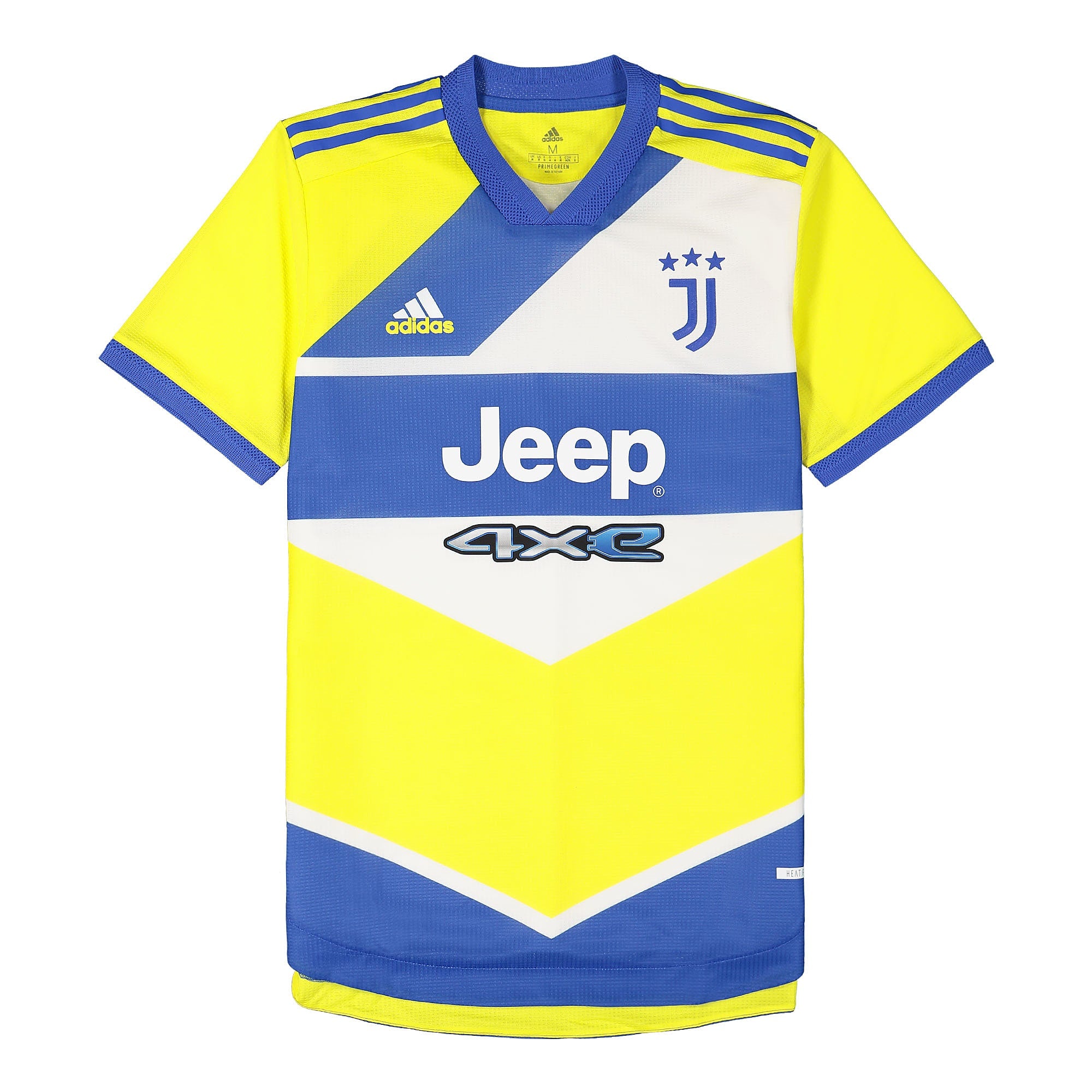 adidas Juventus 3 AU Jersey Shock Yellow / Hi-Res Blue S18 T-Shirts GM7175 | Overkill