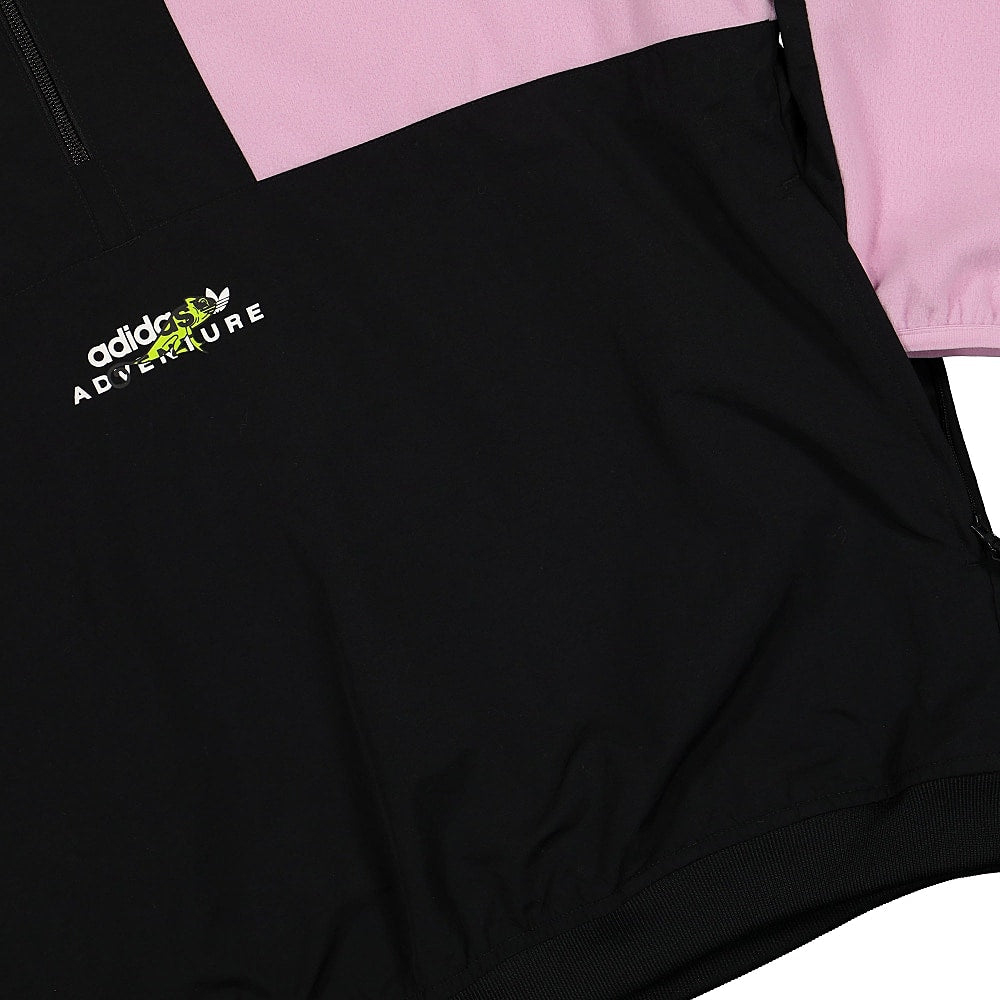 adidas ADV Blocked Half Zip Clear Lilac / Black Sweatshirts Detailfoto | Overkill