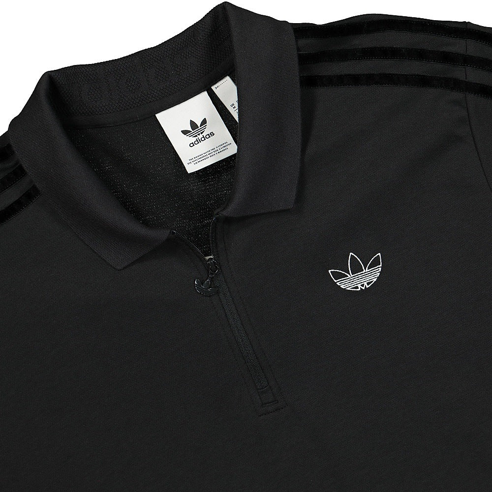 adidas Supersport Polo Shirt Black Polo Shirts Close-up | Overkill