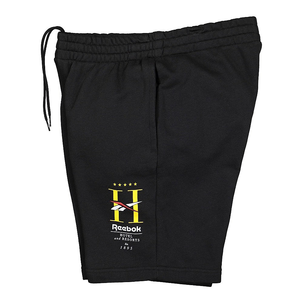 Reebok Classic GP Hotel Short Black Shorts Close-up | Overkill