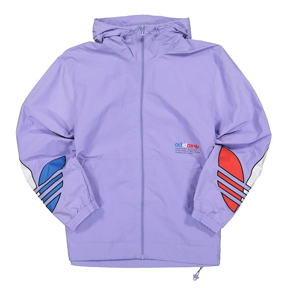 adidas Tricolor Windbreaker Light Purple Windbreaker GN3560 | Overkill