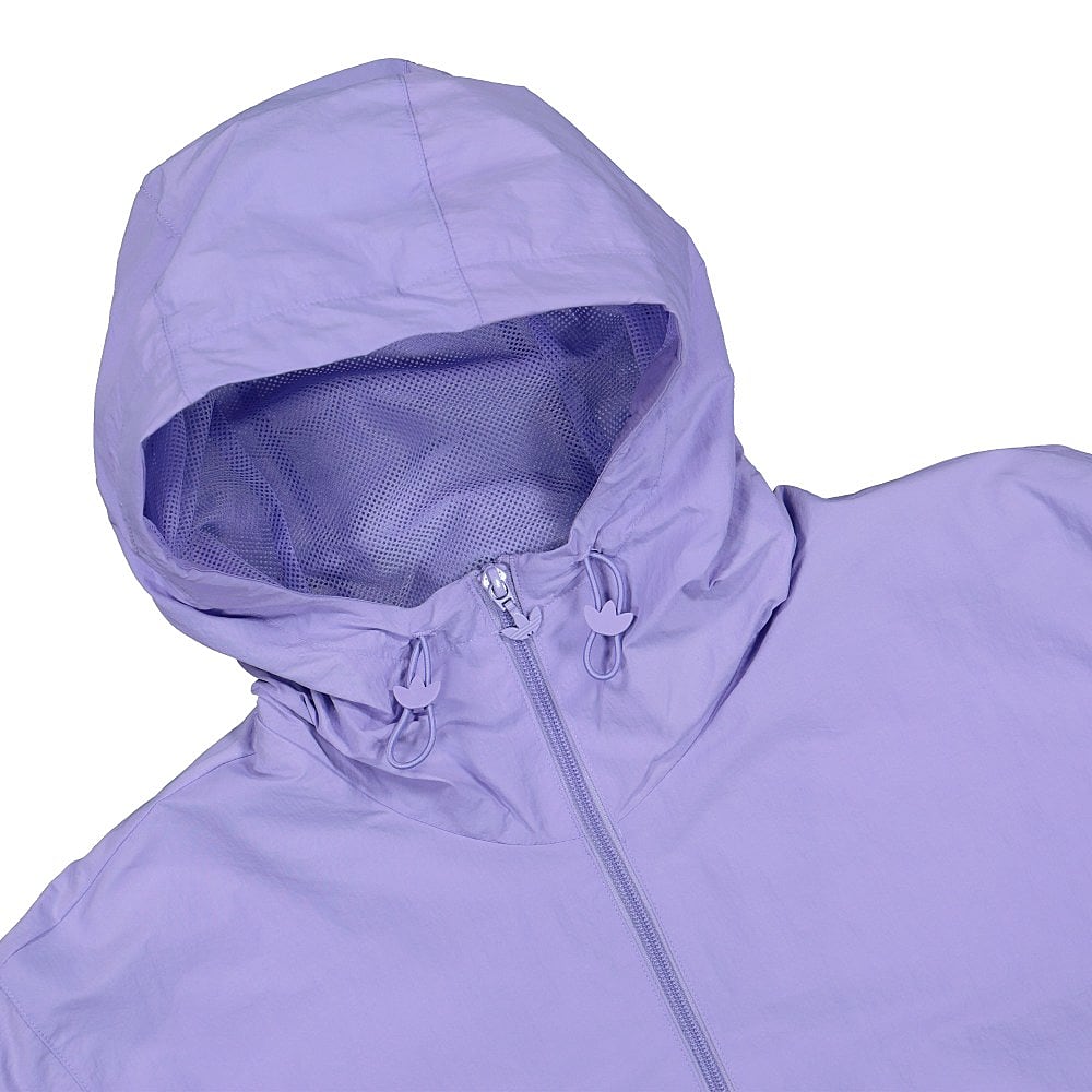 adidas Tricolor Windbreaker Light Purple Windbreaker Close-up | Overkill