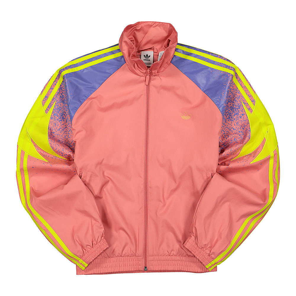adidas Wmns Track Top Hazy Rose / Acid Yellow / Joy Purple Track Jackets GN4457 | Overkill