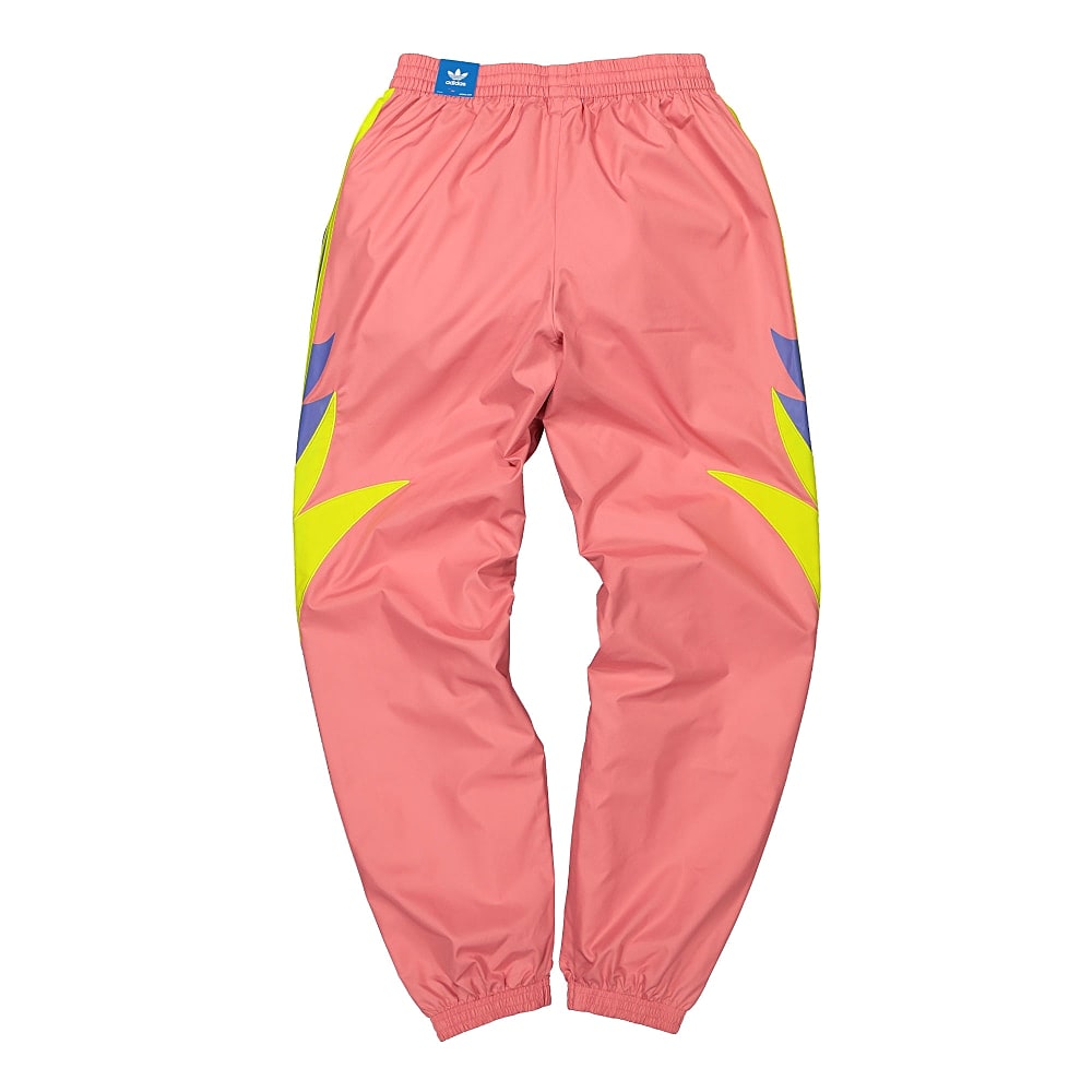 adidas Wmns Fakten Track Pants Hazy Rose / Joy Purple / Acid Yellow Sweat & Track Pants Material | Overkill
