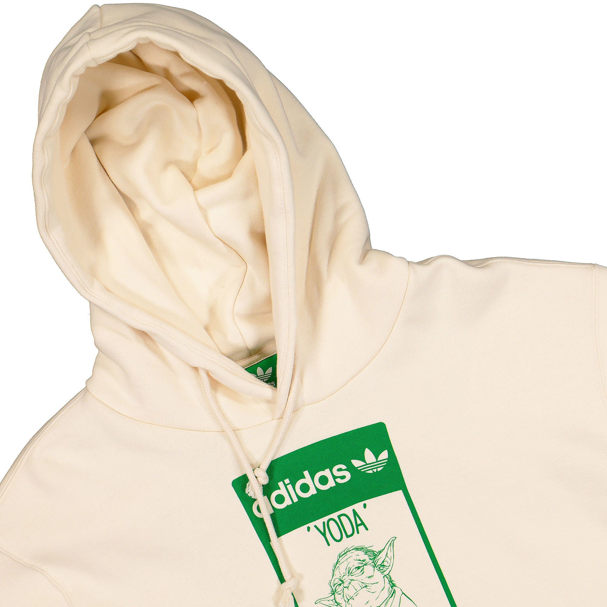 adidas Star Wars x adidas Yoda Hoodie Non Dyed Hoodies Close-up | Overkill